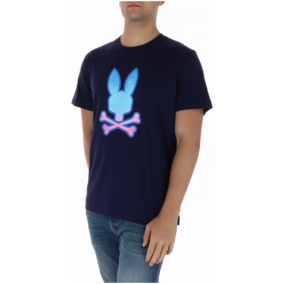 Psycho Bunny T-Shirt Uomo Psycho Bunny MT0200237 blue blue