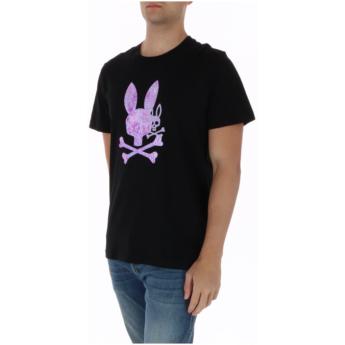 Psycho Bunny T-Shirt Uomo Psycho Bunny MT0200249 black black