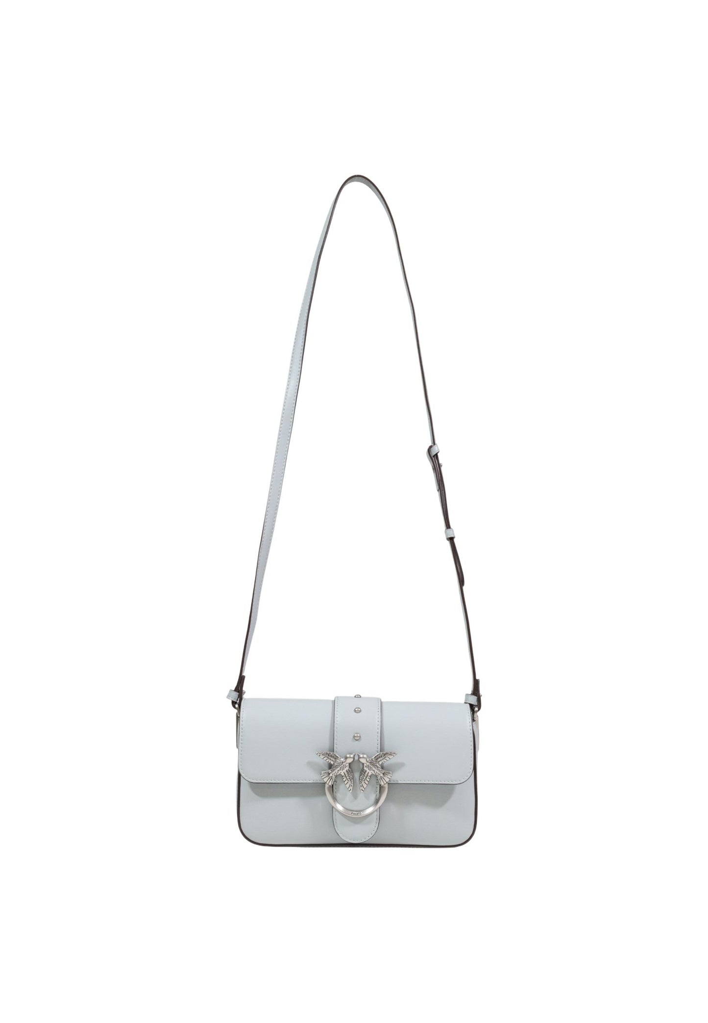 Pinko Borsa Donna Pinko LOVE ONE MINI SLOUCHY FL VITELLO silver silver