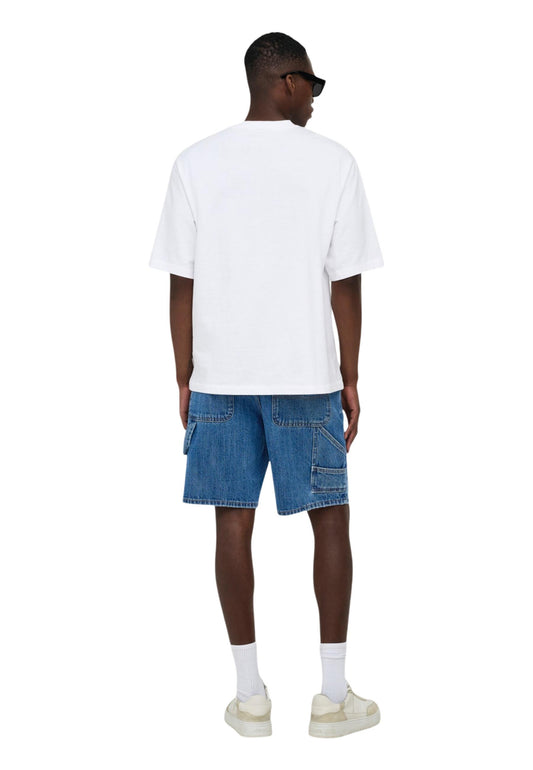 Only & Sons Bermuda Uomo Only & Sons Onsfade Carp. Mb 8239 Dot Dnm Ww blue blue