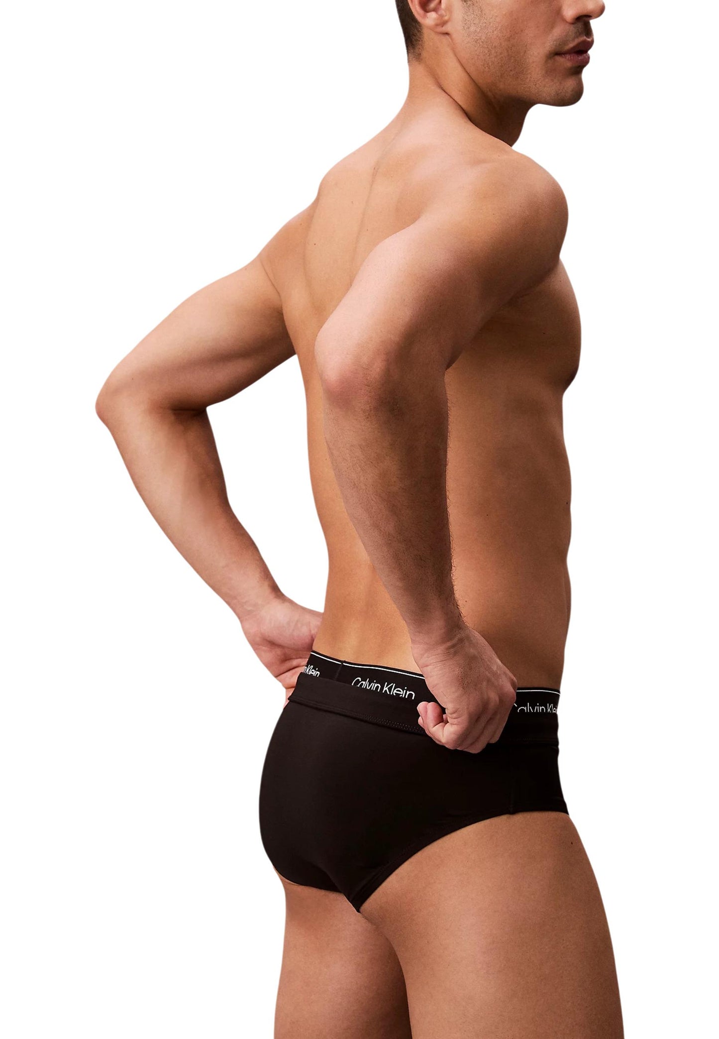 Calvin Klein Jeans Costume Uomo Calvin Klein Jeans BRIEF DOUBLE WAISTBAND black black