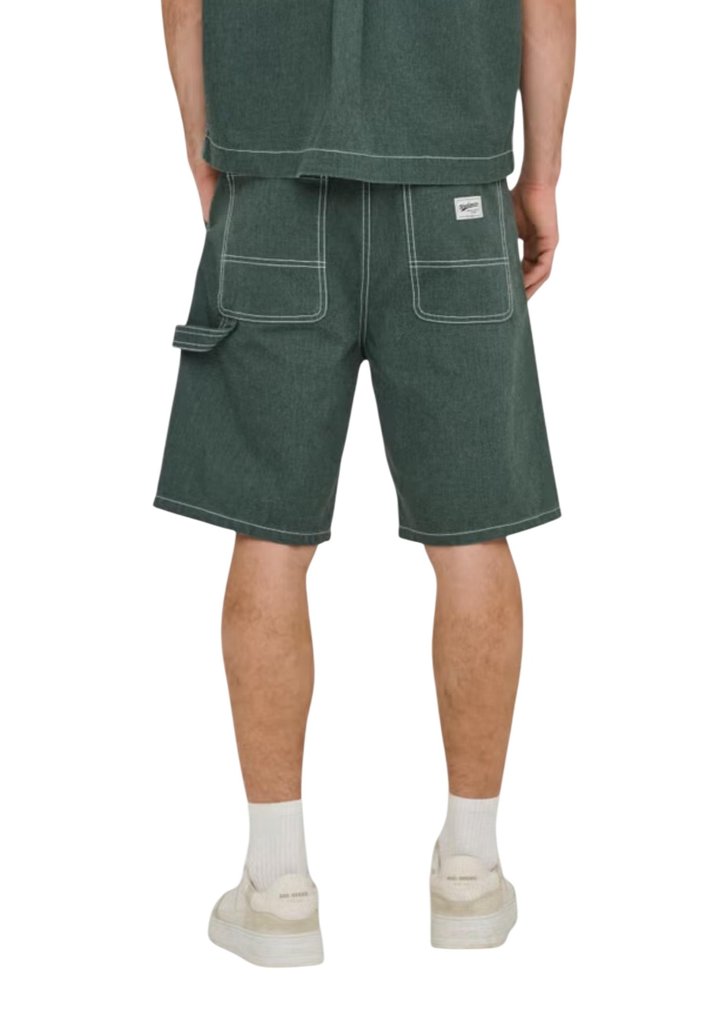 Only & Sons Bermuda Uomo Only & Sons Onsedge Work 8343 Yfm Dnm Shorts Ww green green