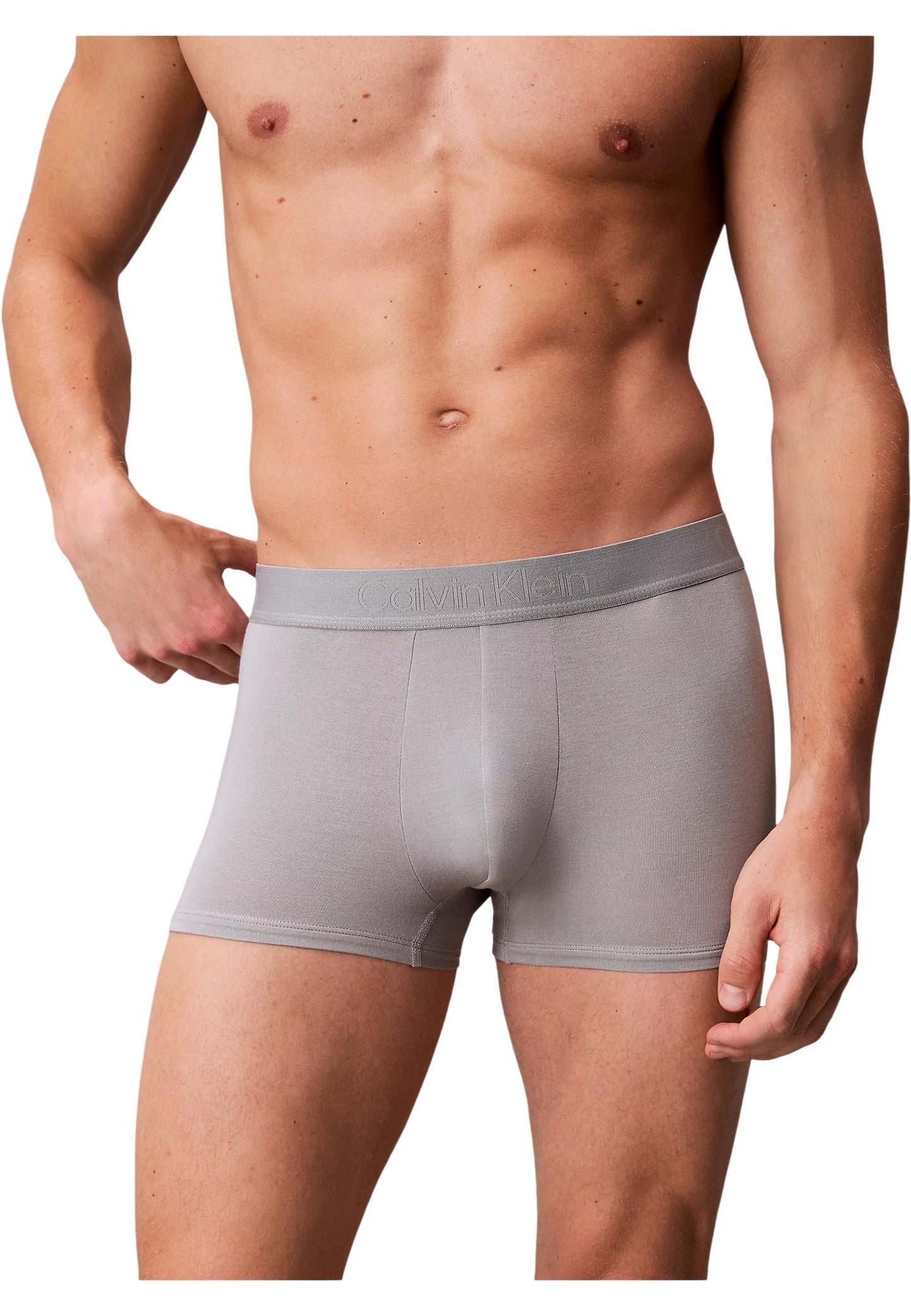Calvin Klein Underwear Intimo Uomo Calvin Klein Underwear DARTED TRUNK 3PK grey grey