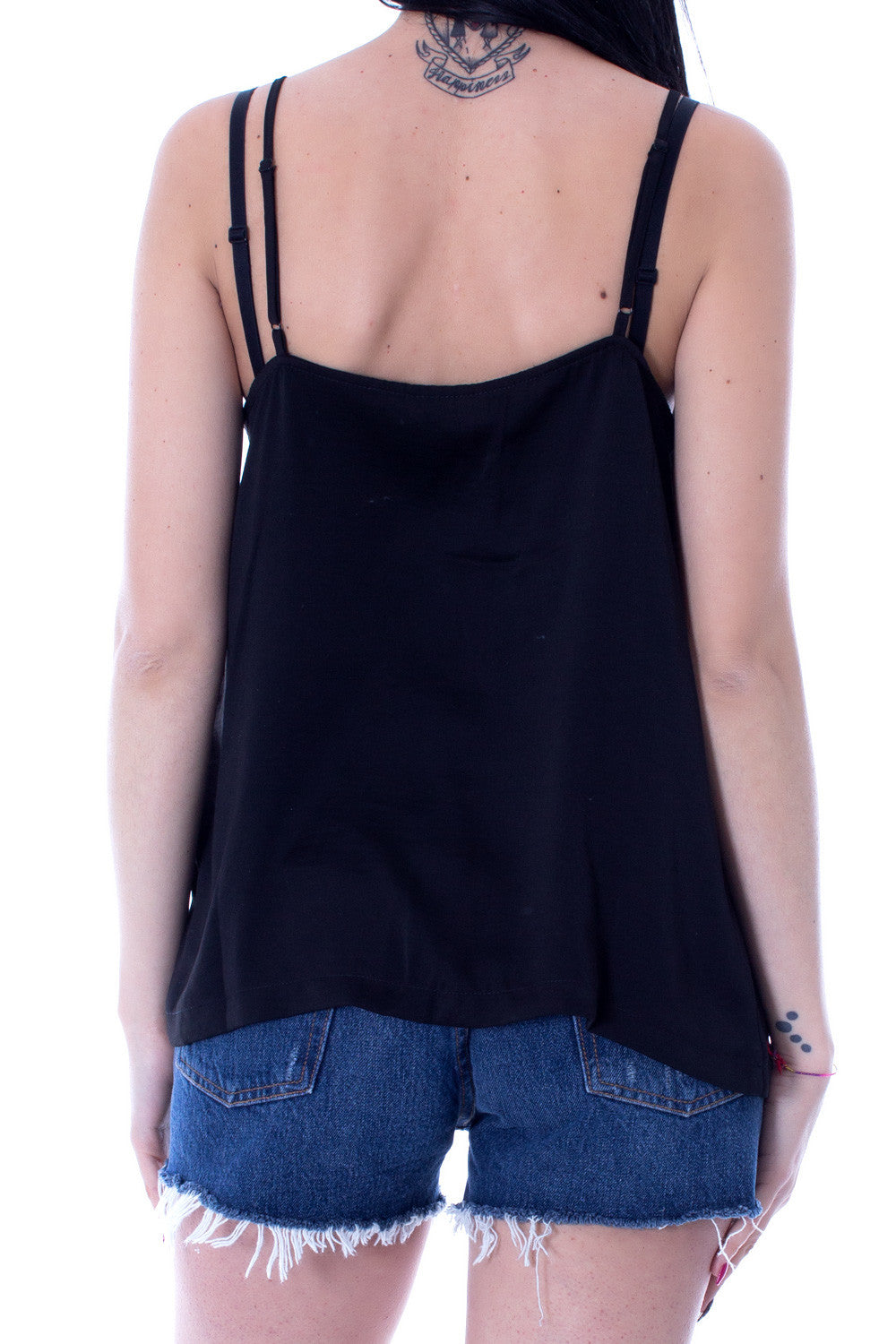 Only Canotta Donna Only 15176550 black Nero