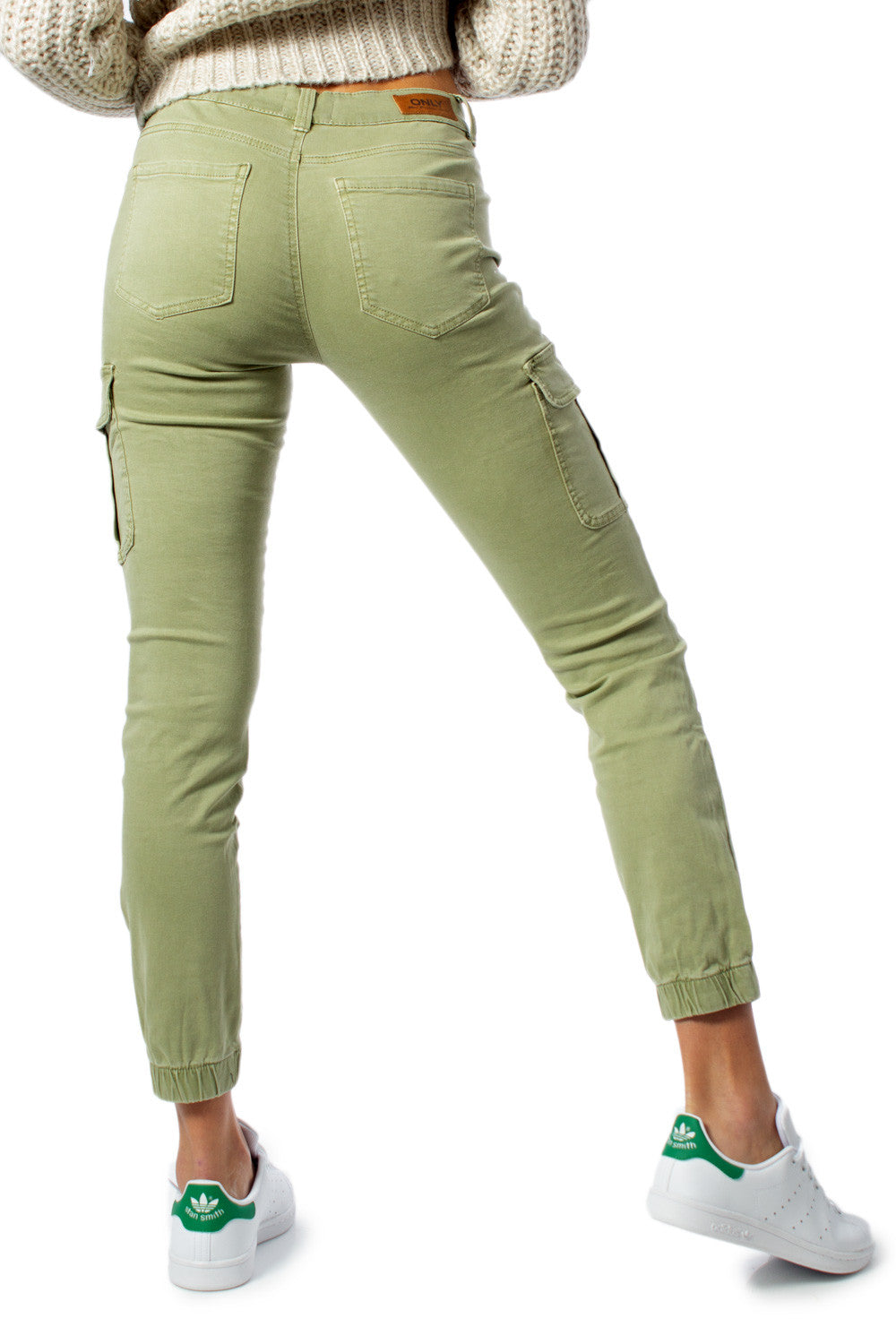 Only Pantaloni Donna Only 15170889 green