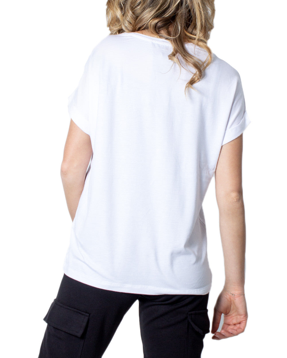 Only T-Shirt Donna Only 15106662 white Bianco