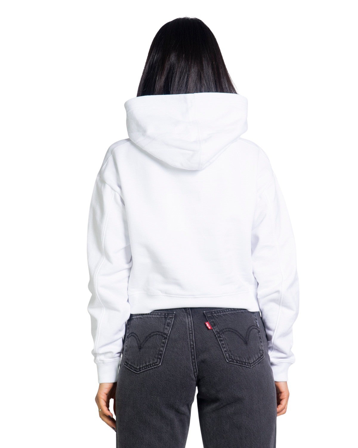 Calvin Klein Jeans Felpa Donna Calvin Klein Jeans J20J216346 white Bianco