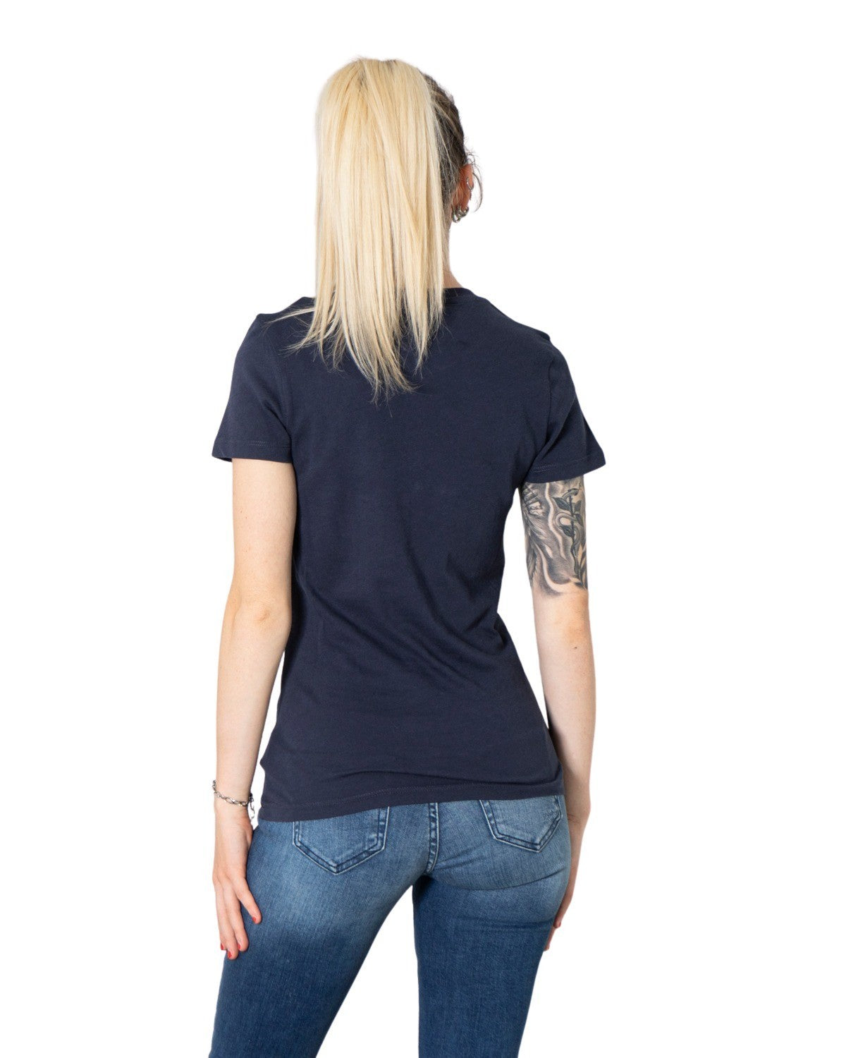 Tommy Hilfiger Jeans T-Shirt Donna Tommy Hilfiger Jeans DW0DW09558 blue Blu