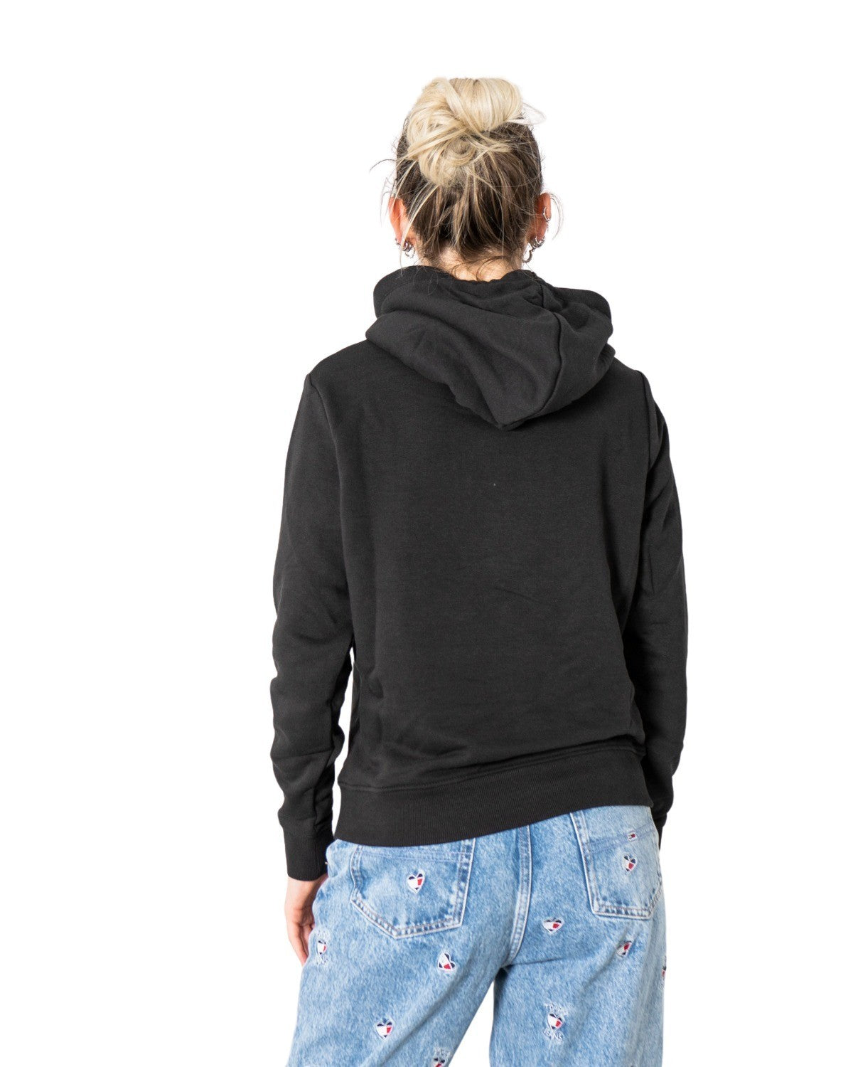 Tommy Hilfiger Jeans Felpa Donna Tommy Hilfiger Jeans DW0DW09247 black Nero