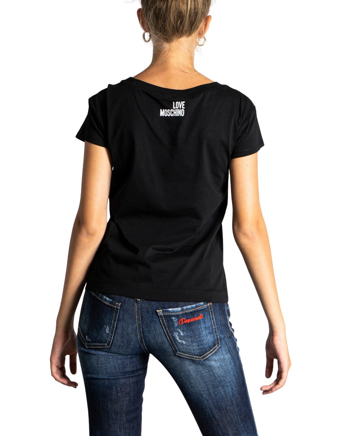 Love Moschino T-Shirt Donna Love Moschino W4F302AM3876 black