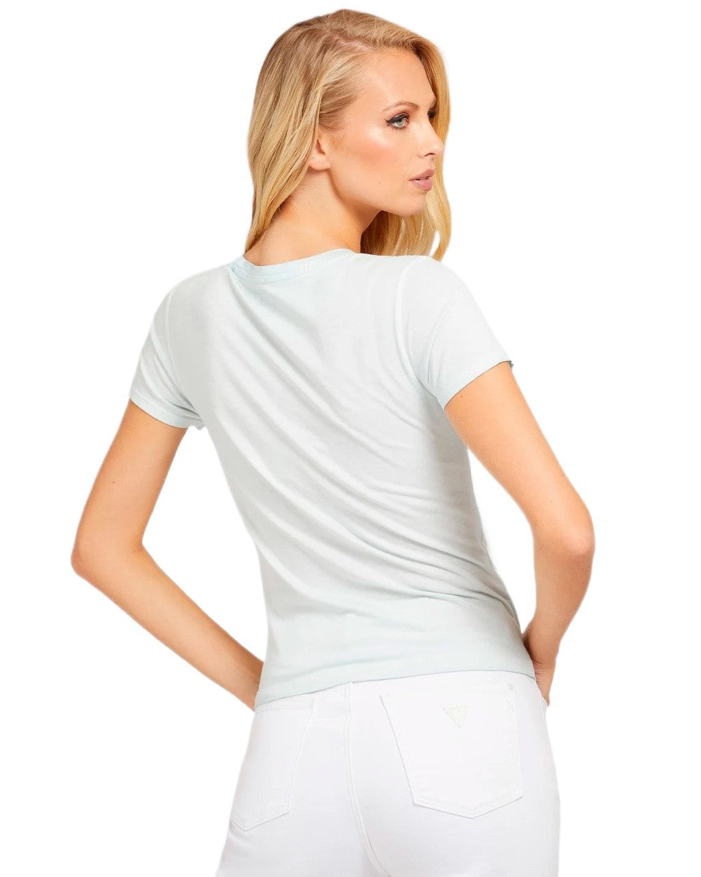 Guess T-Shirt Donna Guess W2RI0660071 green Verde