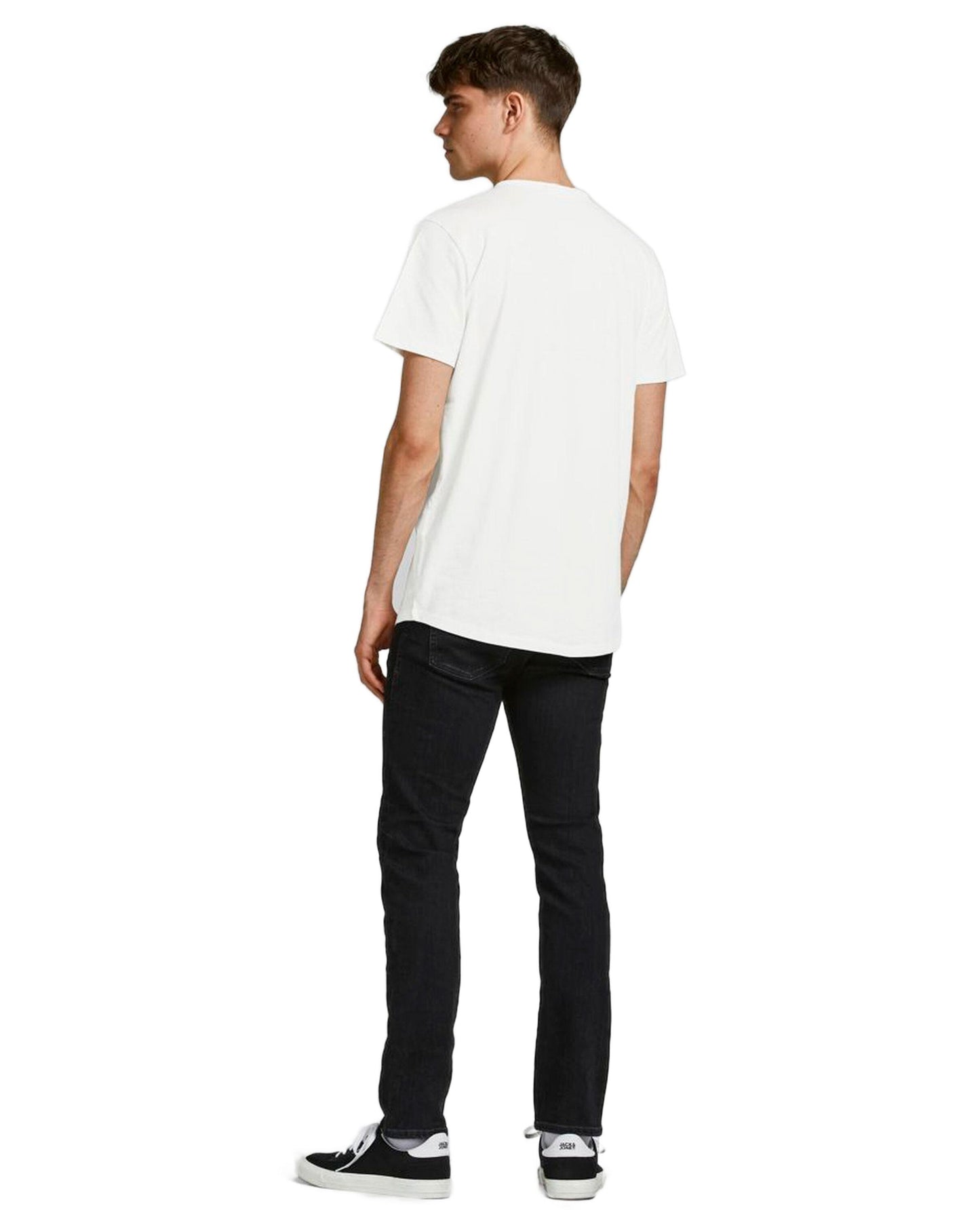 Jack & Jones T-Shirt Uomo Jack & Jones WH7_80590143_Panna white Bianco