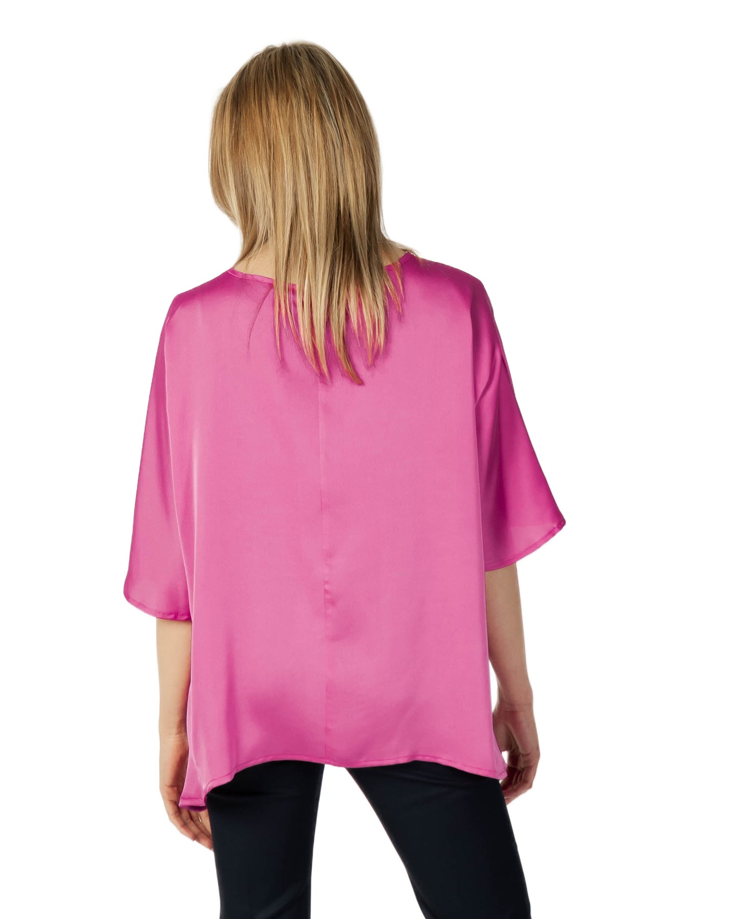Sandro Ferrone Blouse Donna Sandro Ferrone S22XBBLACERATO fuchsia Fuxia