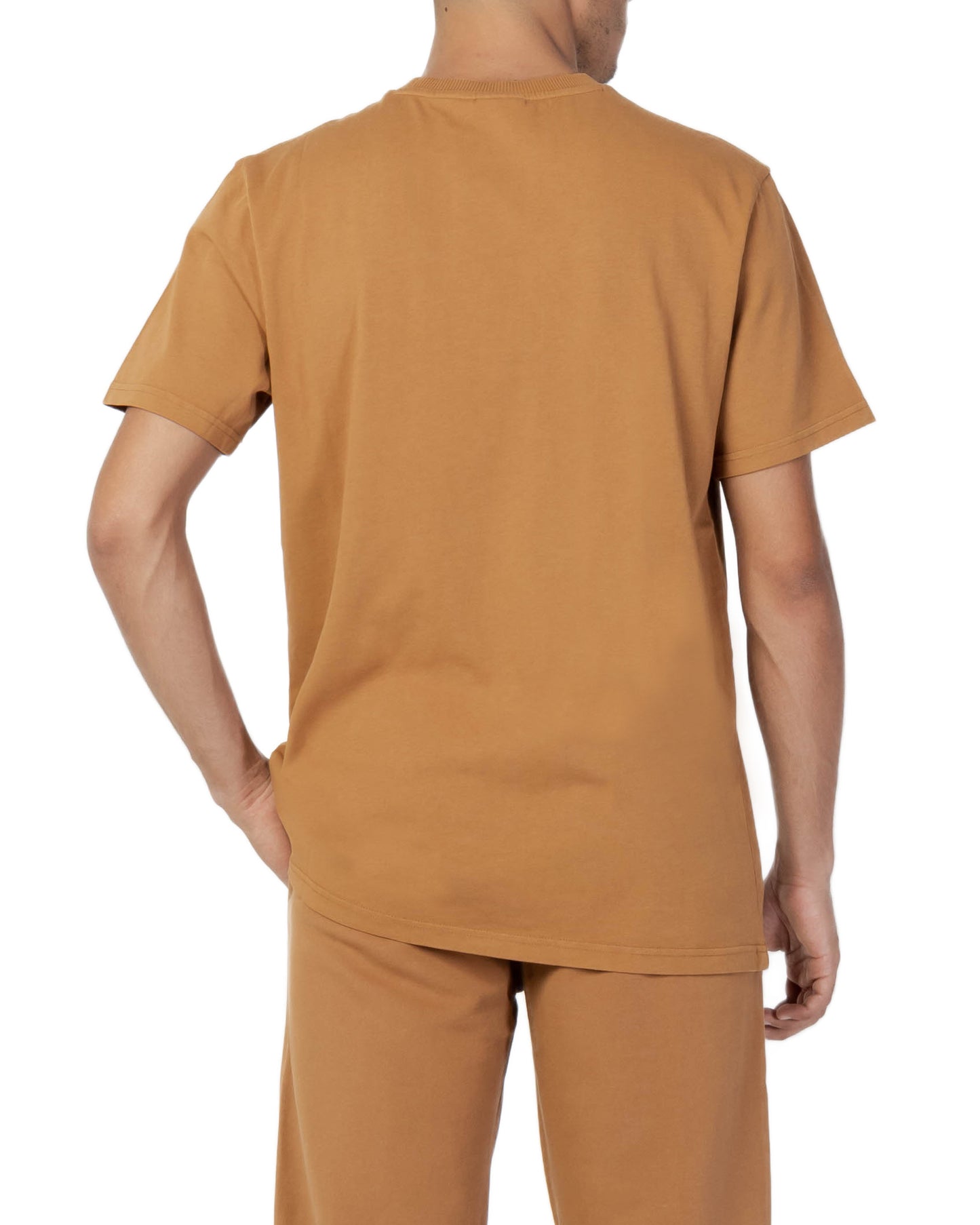 Fila T-Shirt Uomo Fila FAM0279 brown Marrone