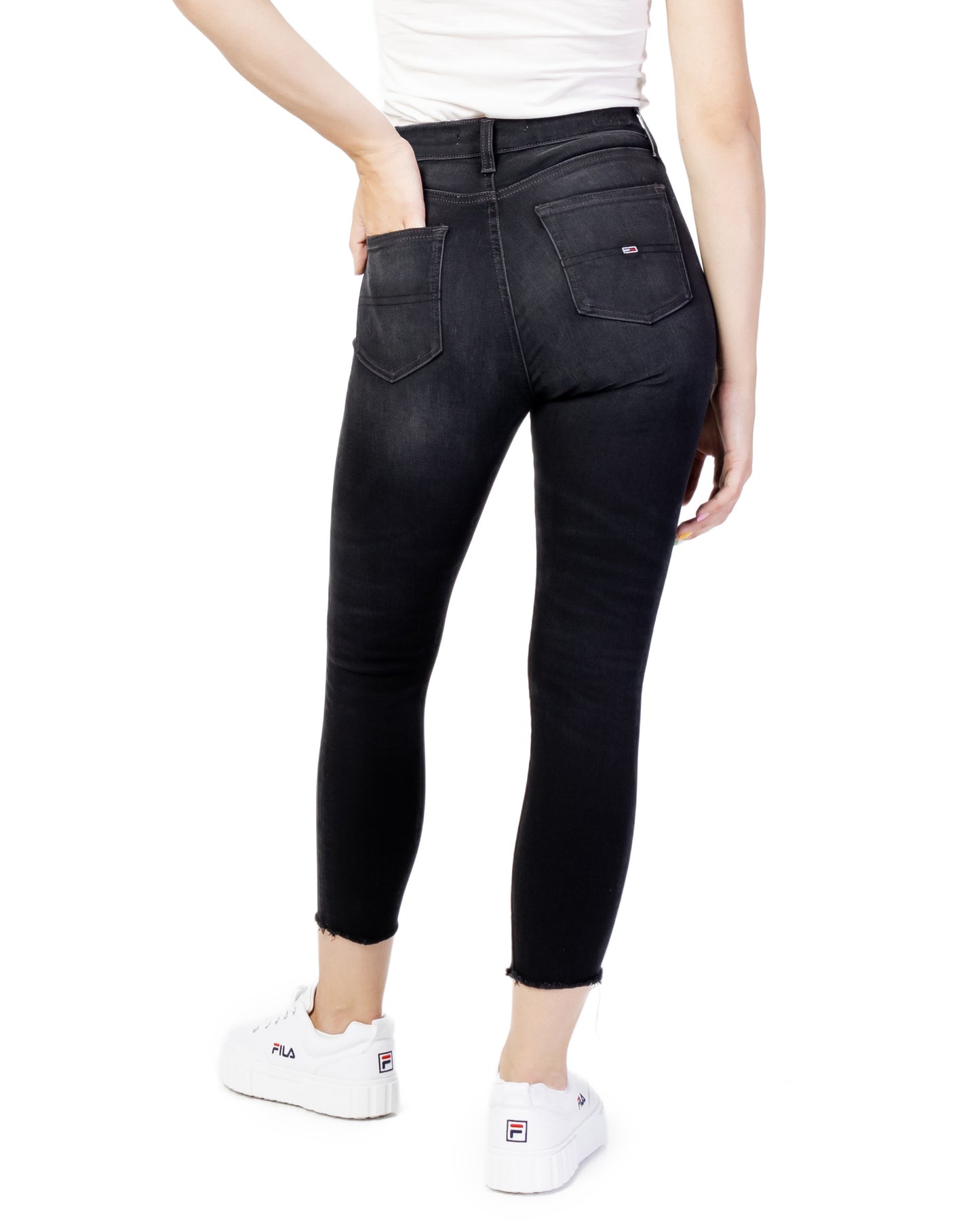 Tommy Hilfiger Jeans Jeans Donna Tommy Hilfiger Jeans DW0DW13382 black Nero