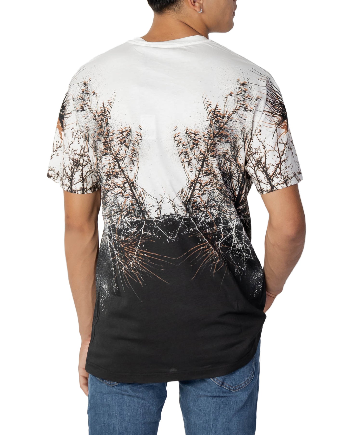 Antony Morato T-Shirt Uomo Antony Morato MMKS02197-FA100227 white Bianco