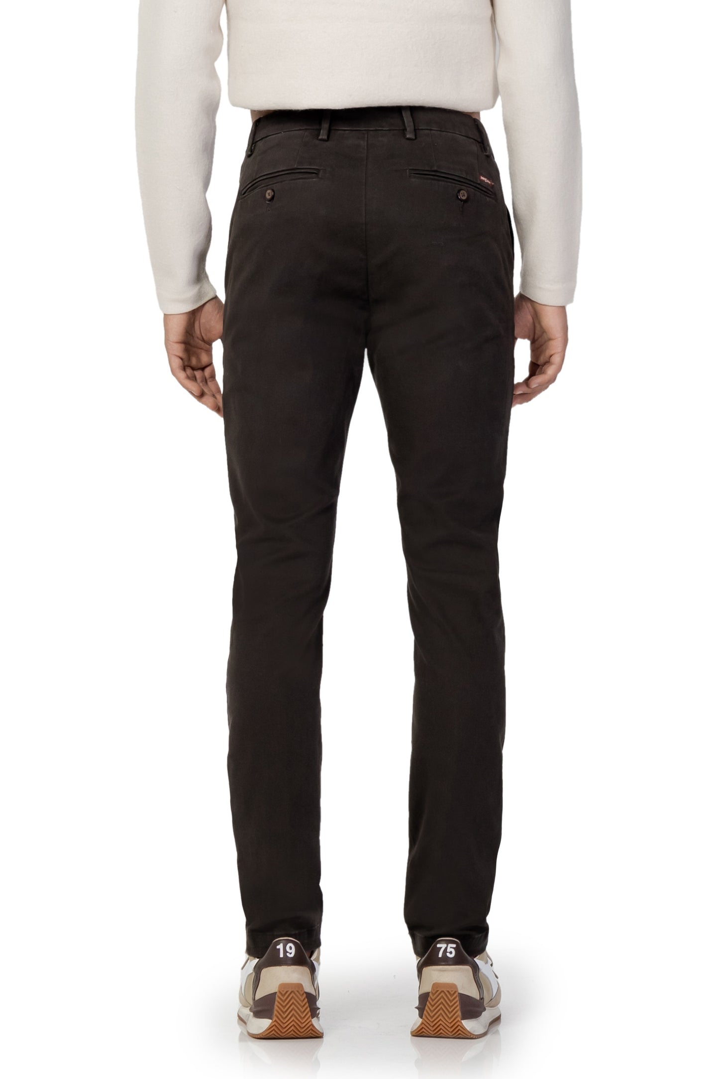 Borghese Pantaloni Uomo Borghese 2WPA31-S TW31 brown Marrone