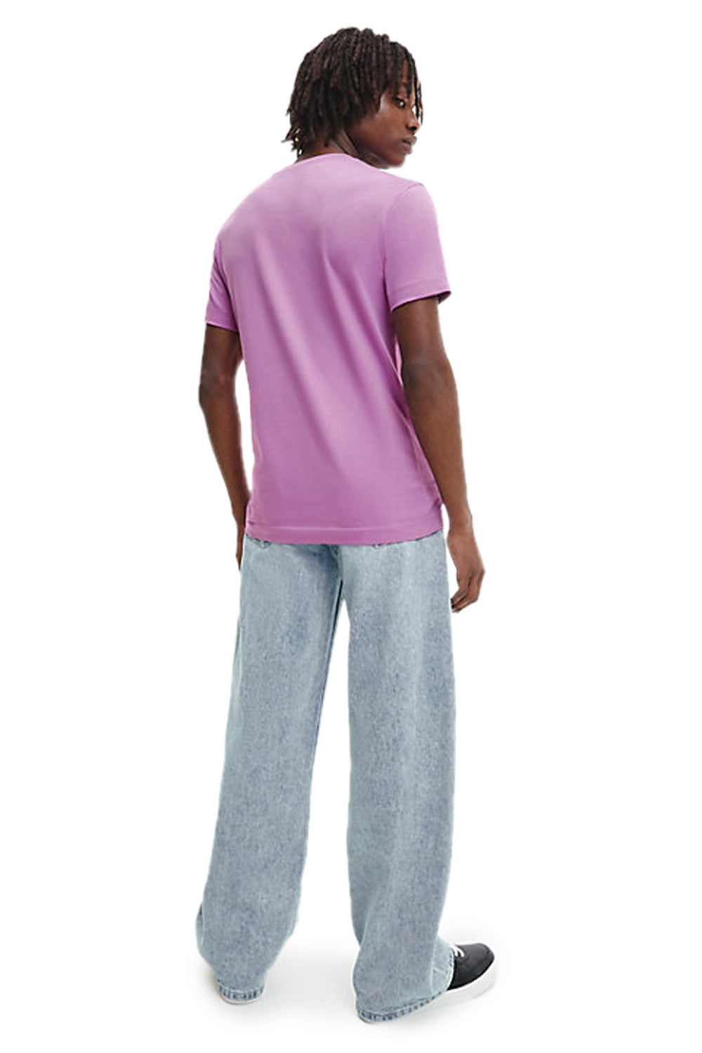 Calvin Klein Jeans T-Shirt Uomo Calvin Klein Jeans J30J320595 purple Viola