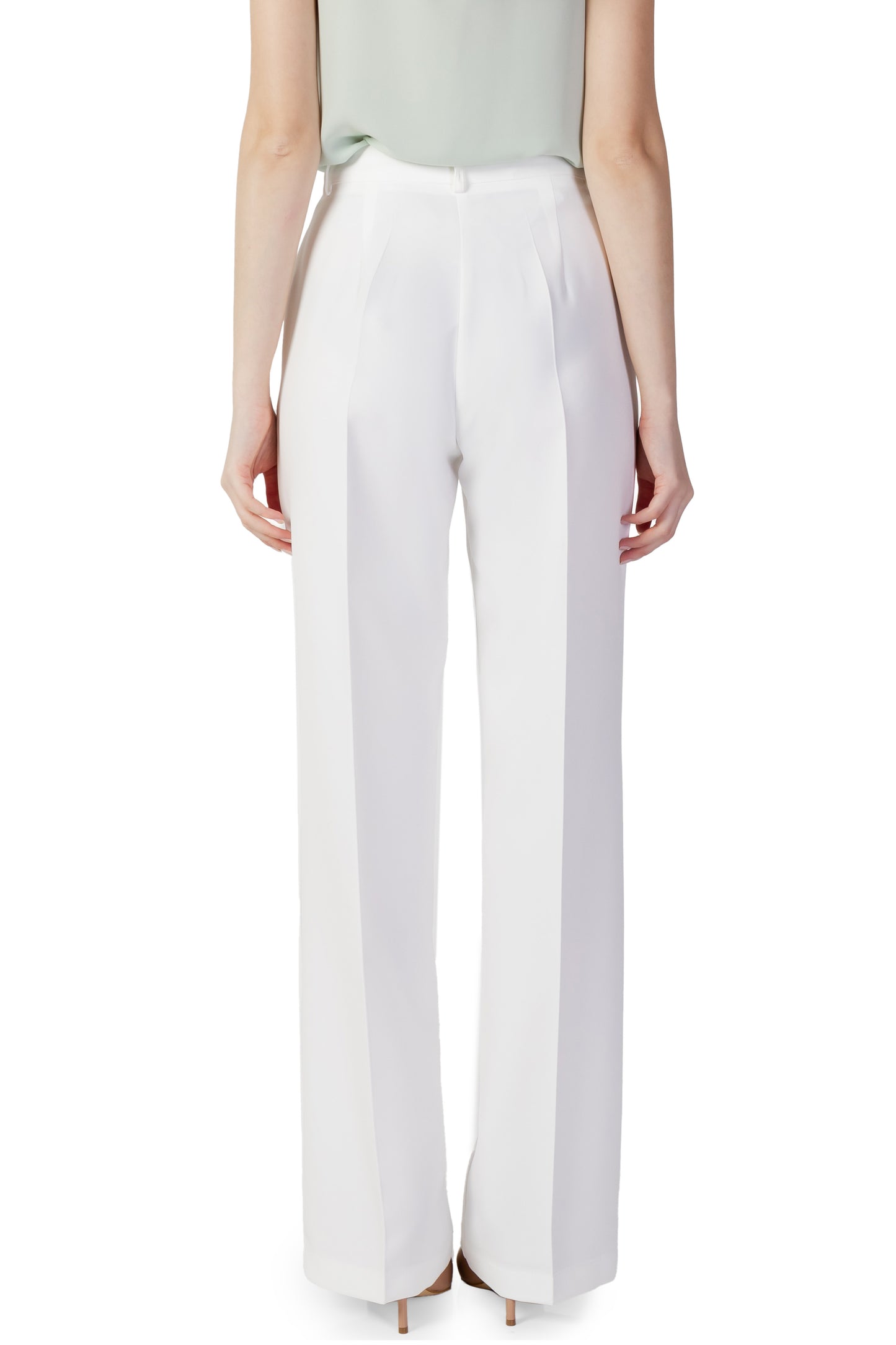 Hanny Deep Pantaloni Donna Hanny Deep F876XBCP3423A white Bianco