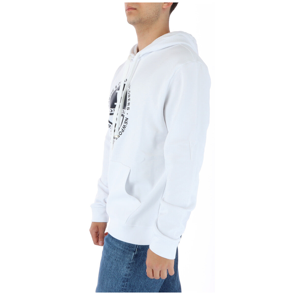 North Sails Felpa Uomo North Sails 902298 white Bianco