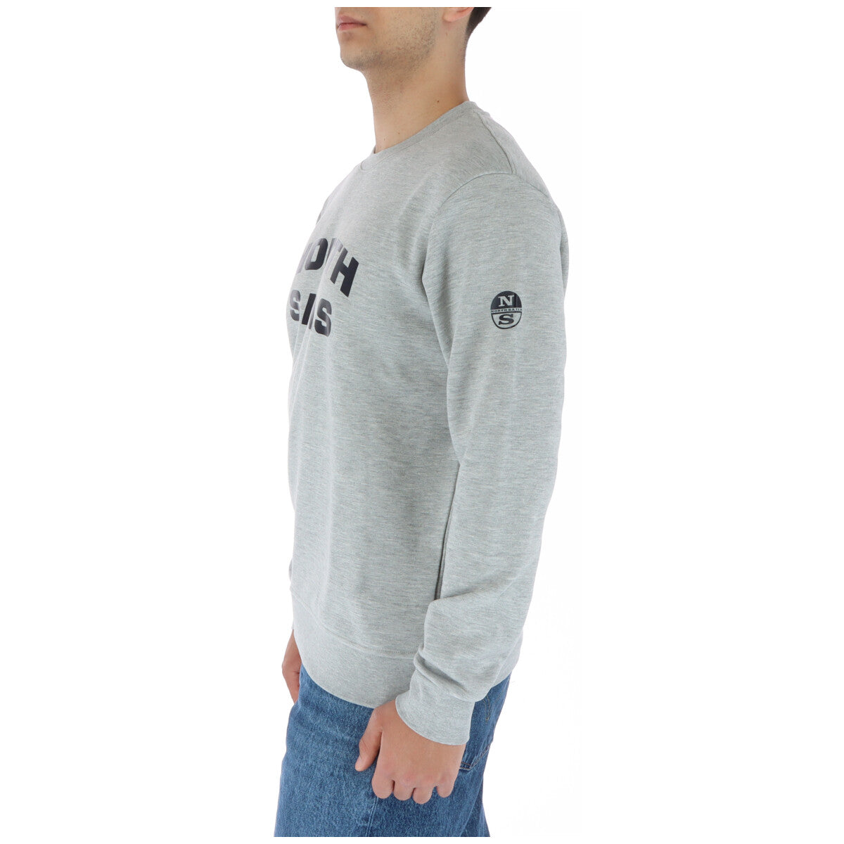 North Sails Felpa Uomo North Sails 902417 grey Grigio