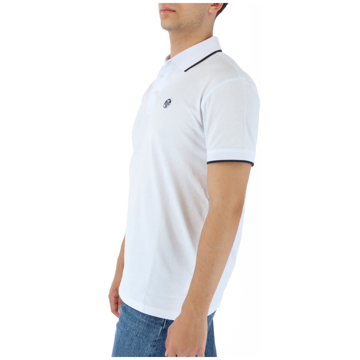 North Sails Polo Uomo North Sails 902409 white Bianco