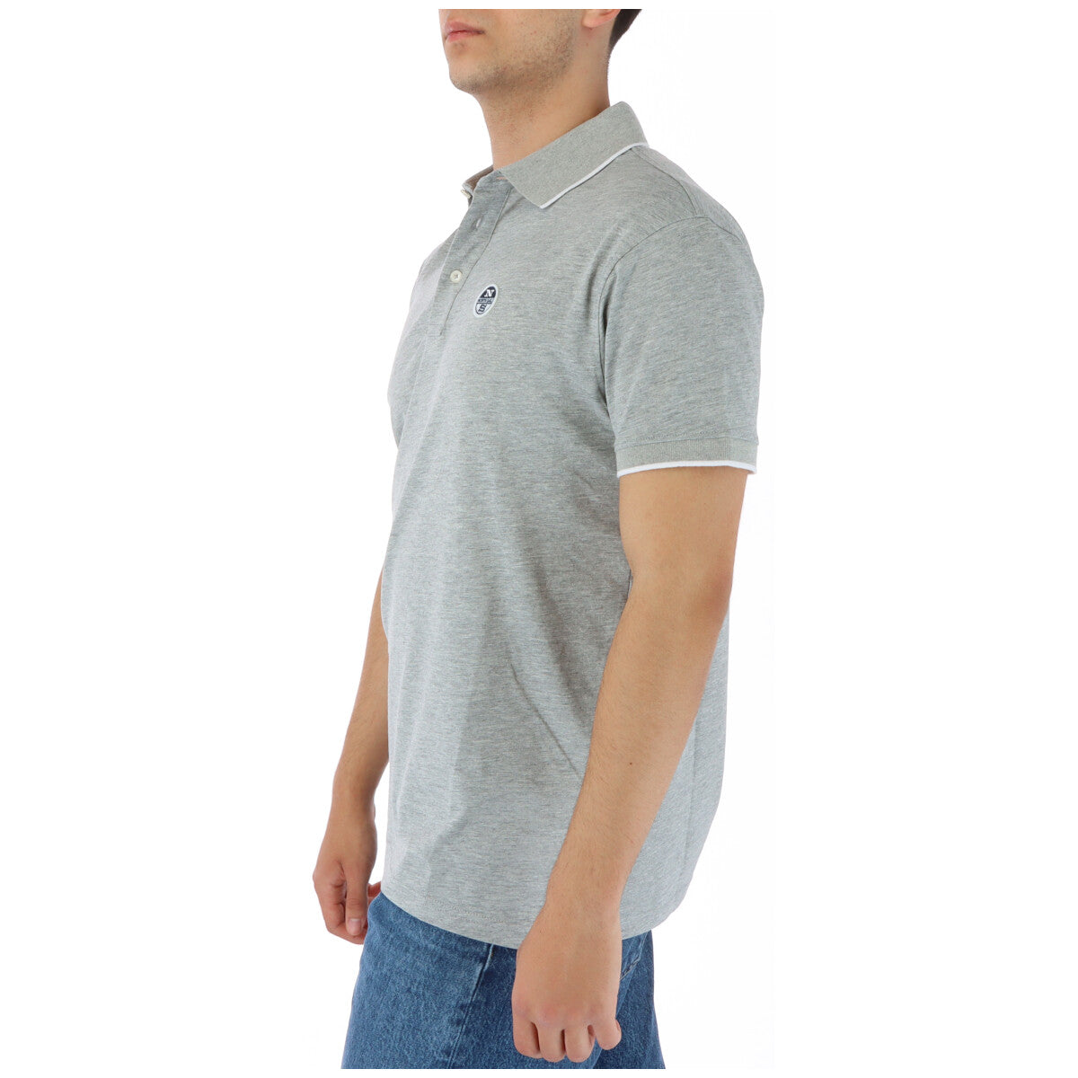 North Sails Polo Uomo North Sails 902409 grey Grigio