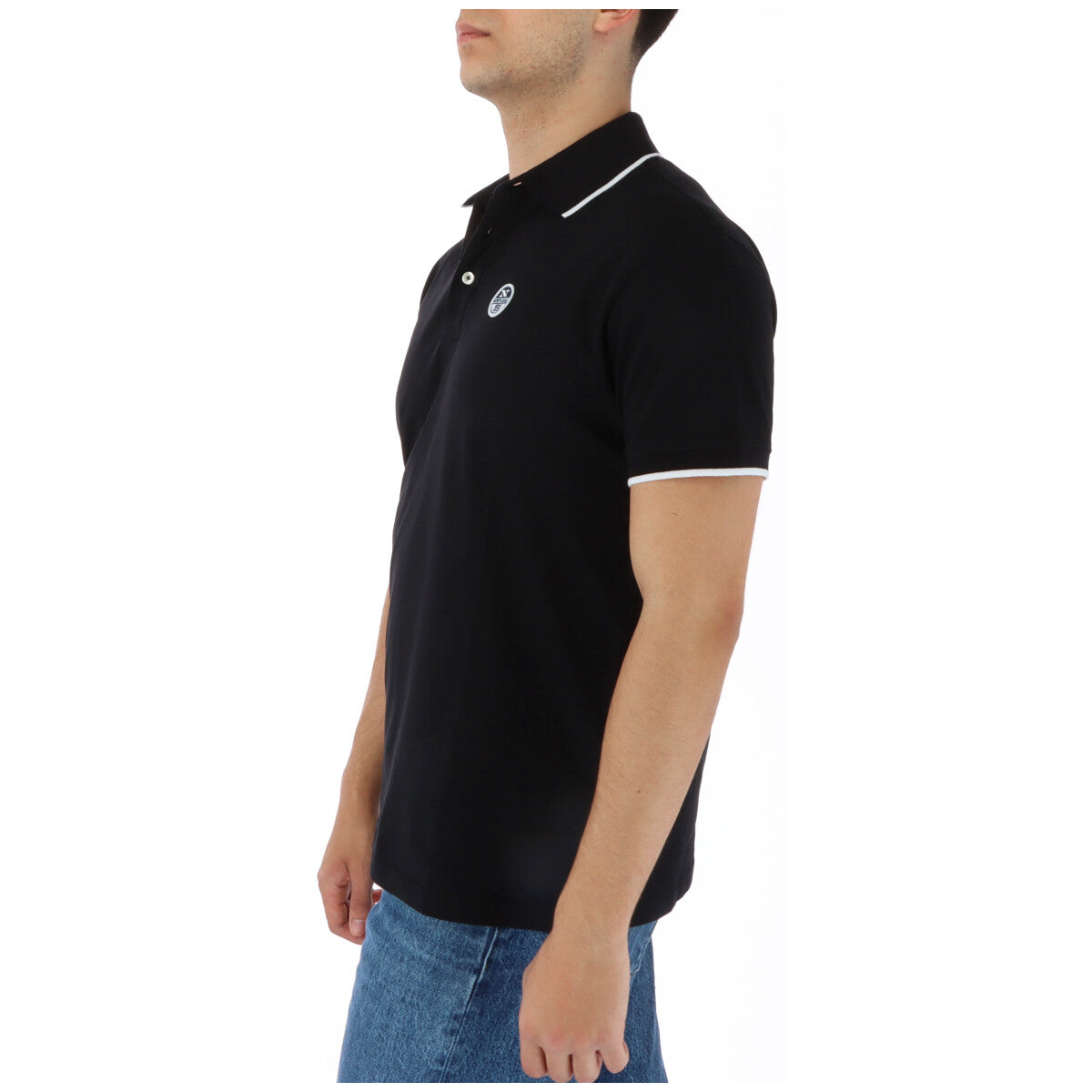 North Sails Polo Uomo North Sails 902409 black Nero