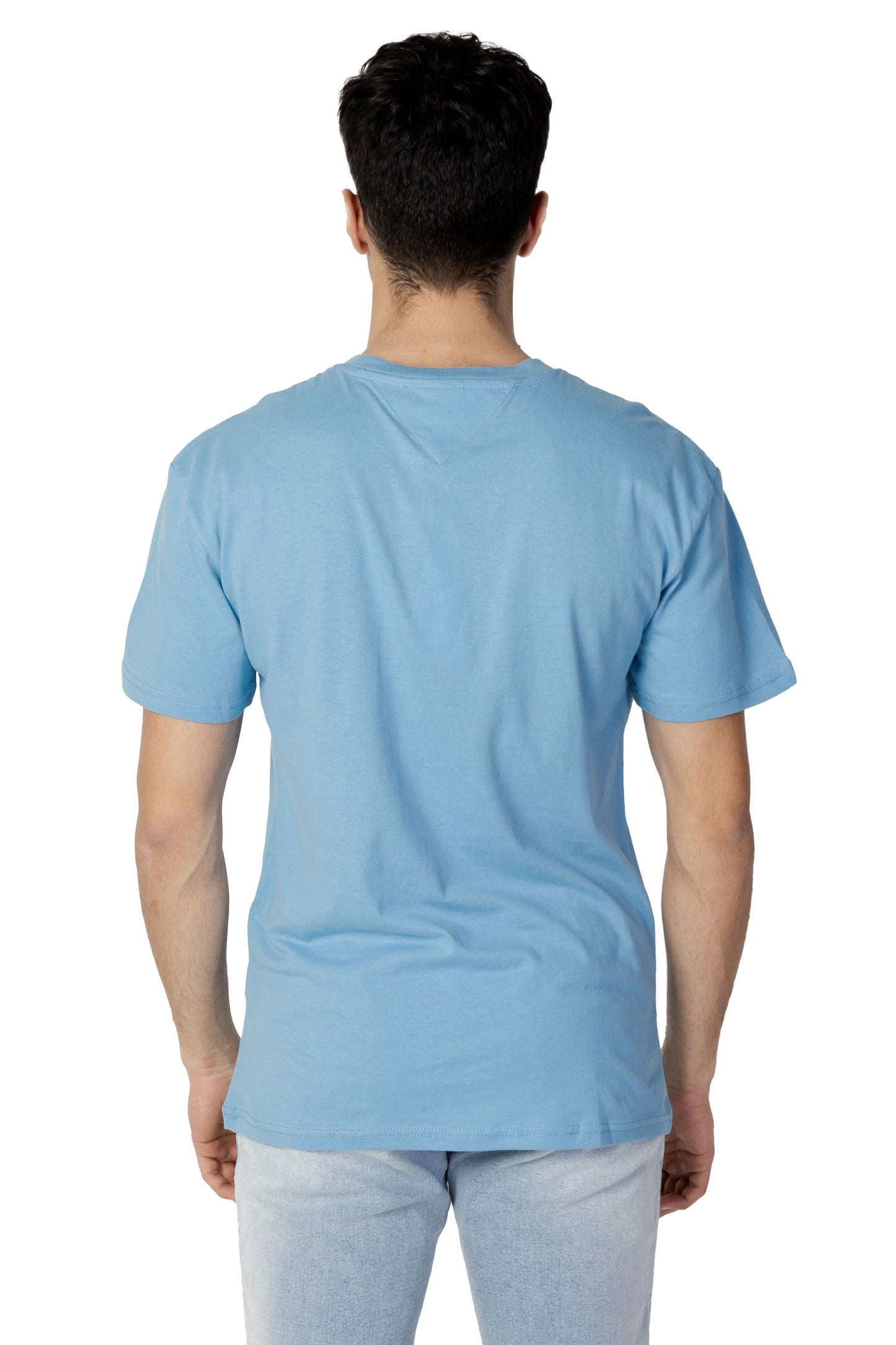 Tommy Hilfiger Jeans T-Shirt Uomo Tommy Hilfiger Jeans DM0DM16236 light blue Azzurro
