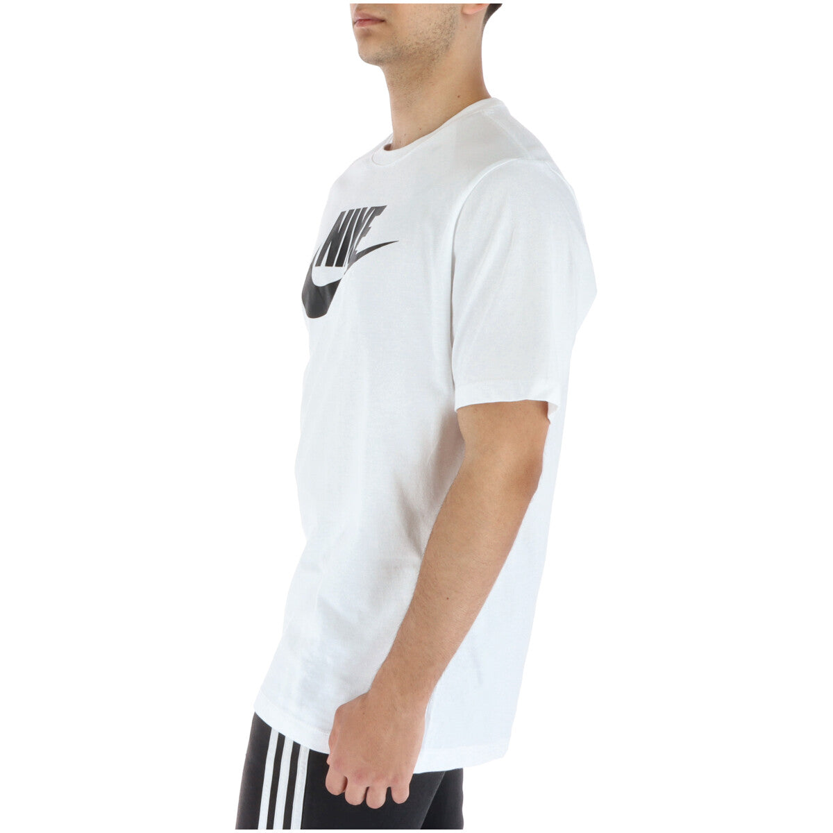 Nike T-Shirt Uomo Nike AR5004 white Bianco