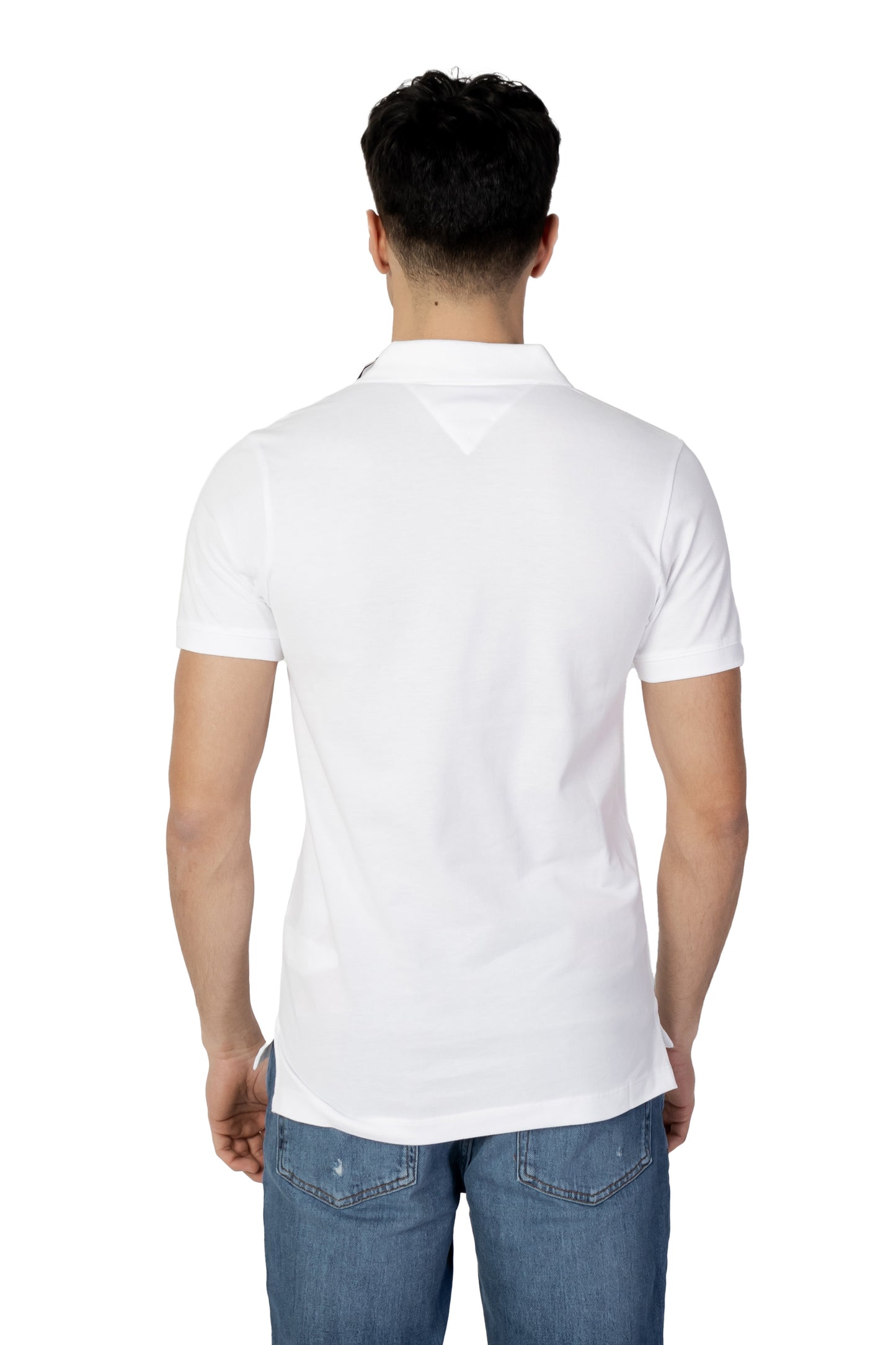 Tommy Hilfiger Jeans Polo Uomo Tommy Hilfiger Jeans DM0DM15370 white Bianco