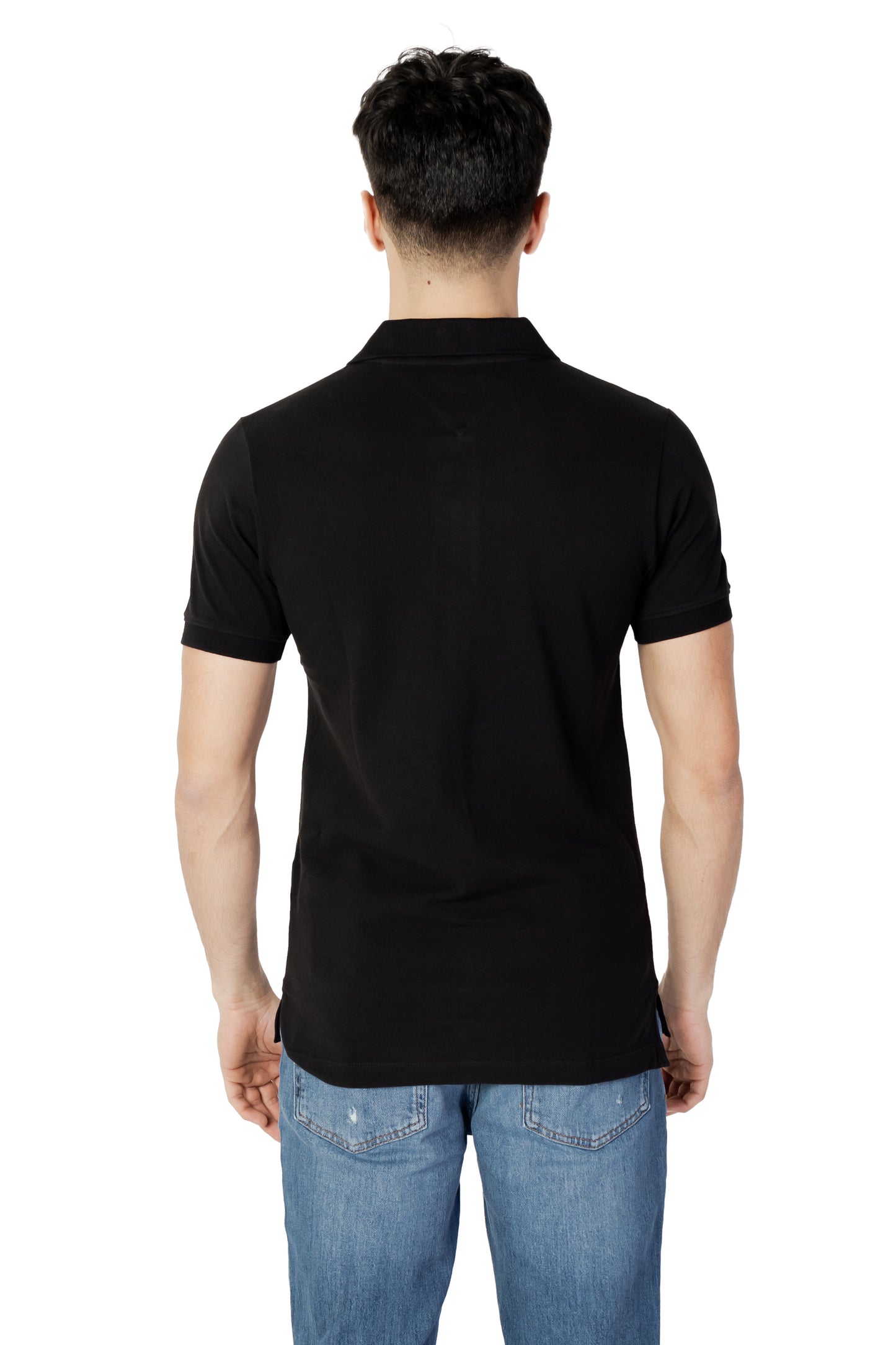 Tommy Hilfiger Jeans Polo Uomo Tommy Hilfiger Jeans DM0DM15370 black Nero