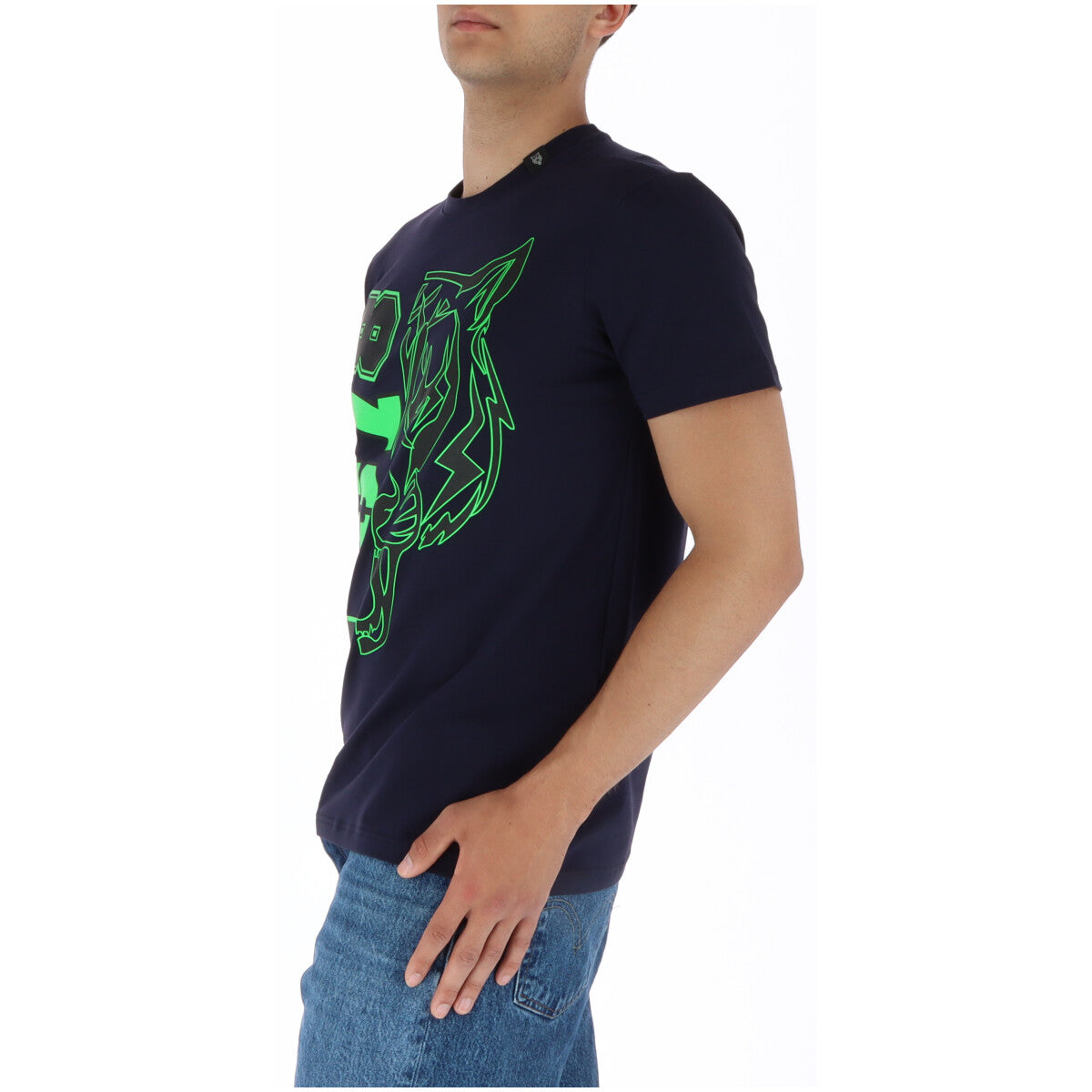 Plein Sport T-Shirt Uomo Plein Sport 125 blue Blu
