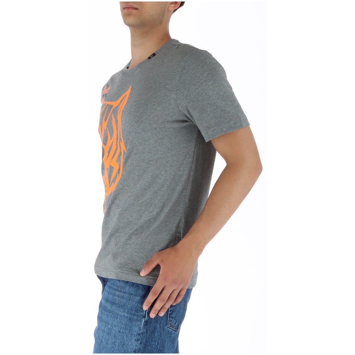 Plein Sport T-Shirt Uomo Plein Sport 1122 grey Grigio