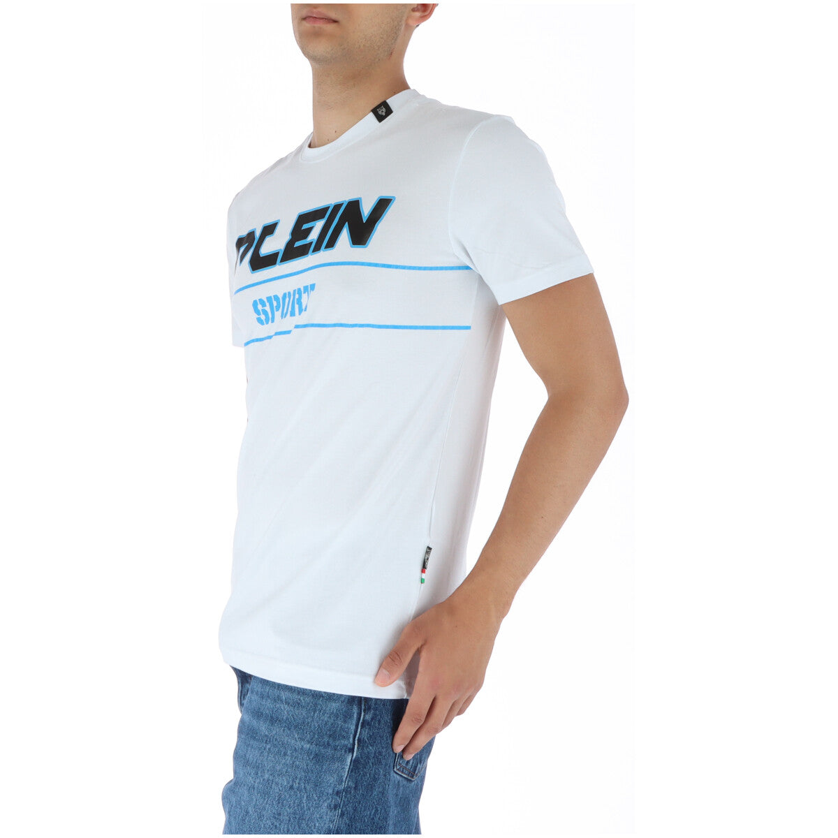 Plein Sport T-Shirt Uomo Plein Sport 105BIS white Bianco