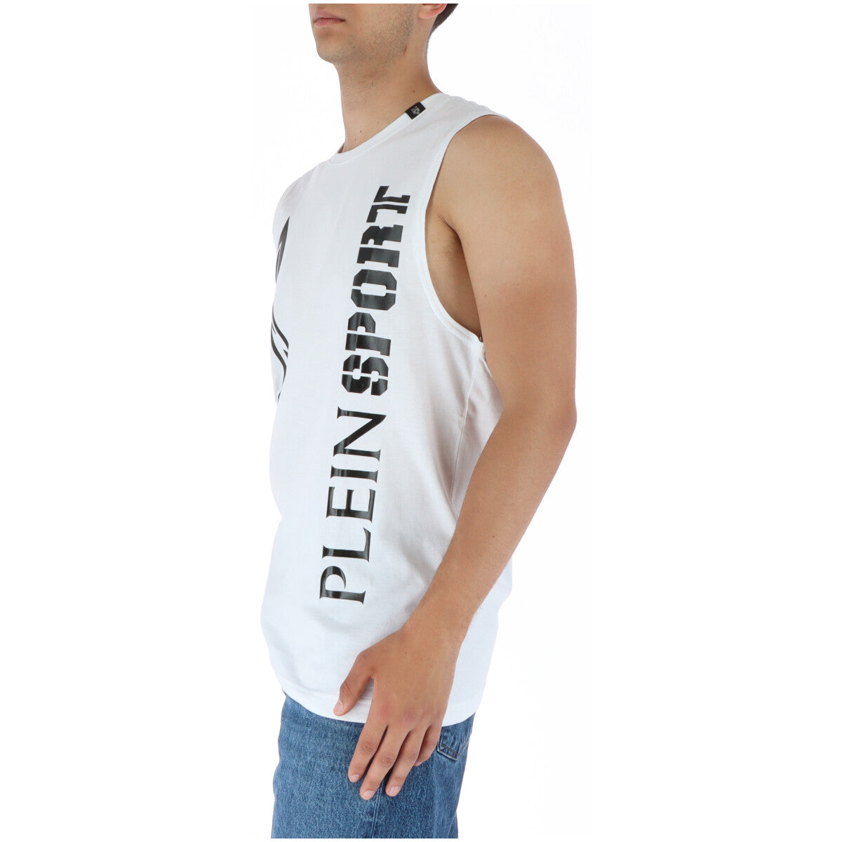 Plein Sport Canotta Uomo Plein Sport 1906 white Bianco