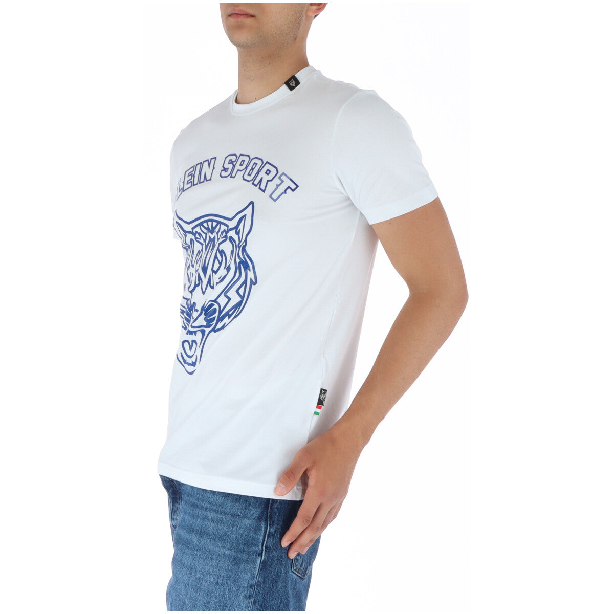 Plein Sport T-Shirt Uomo Plein Sport 113BIS white Bianco