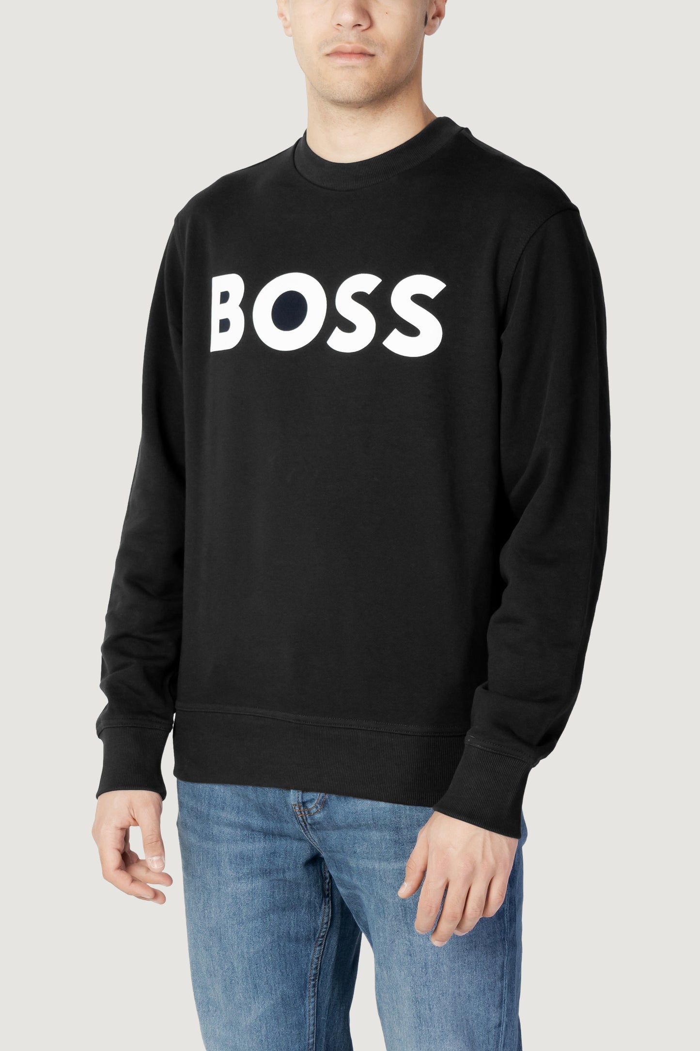 Boss Felpa Uomo Boss 50487133 black Nero