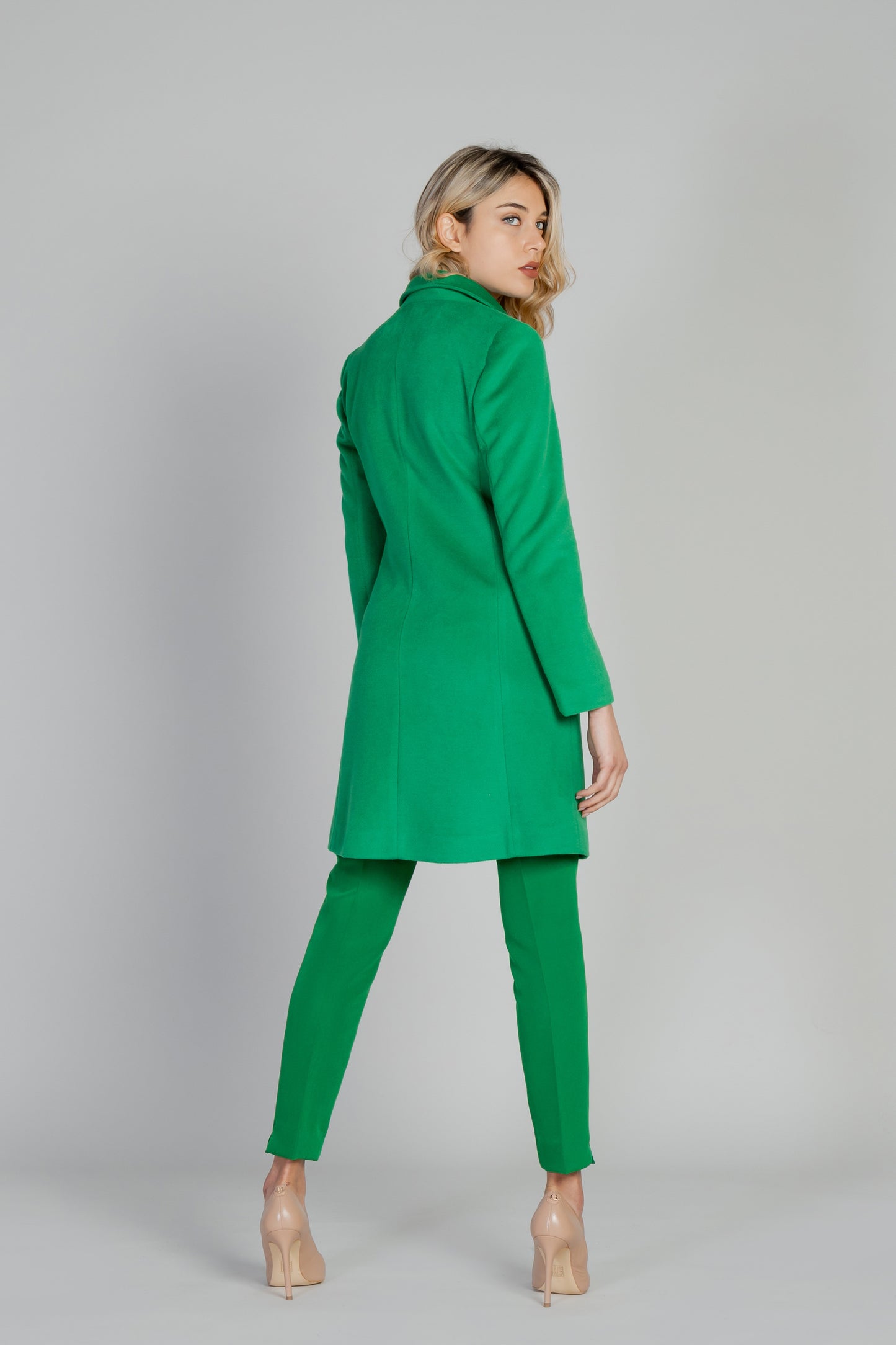 Sol Wears Women Cappotto Donna Sol Wears Women MD548 green Verde