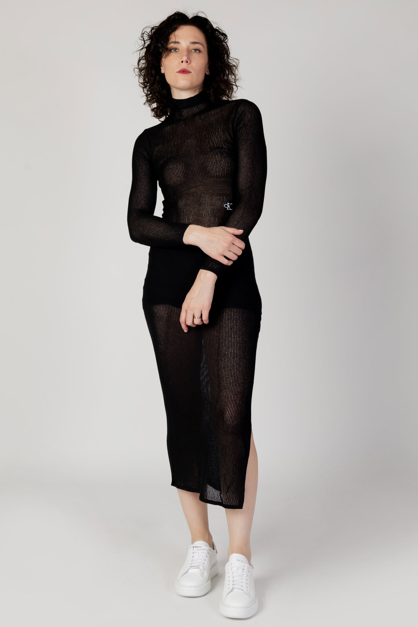 Calvin Klein Jeans Abito Donna Calvin Klein Jeans J20J222275 black Nero