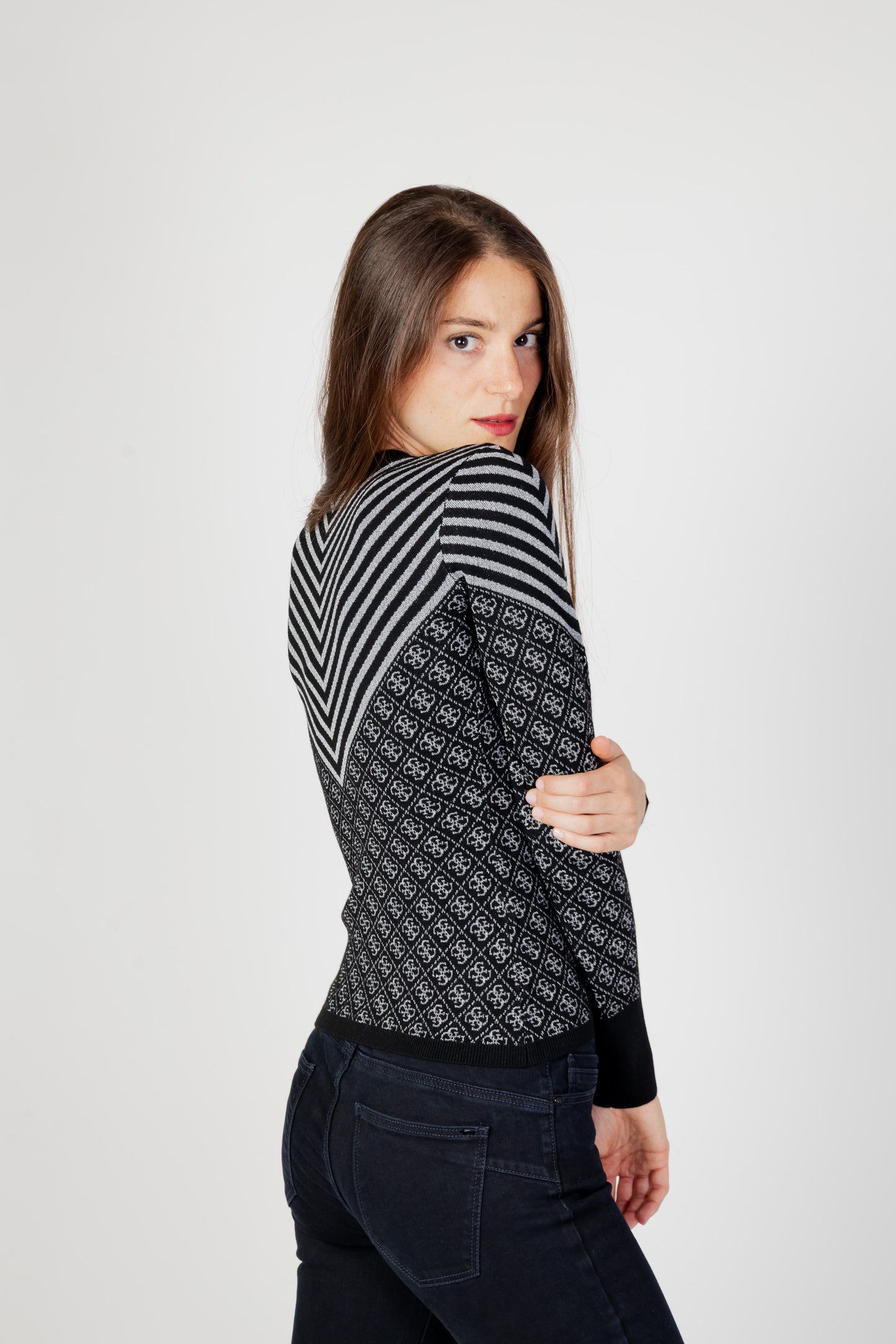 Guess Maglia Donna Guess W3BR26Z3AE0 black Nero