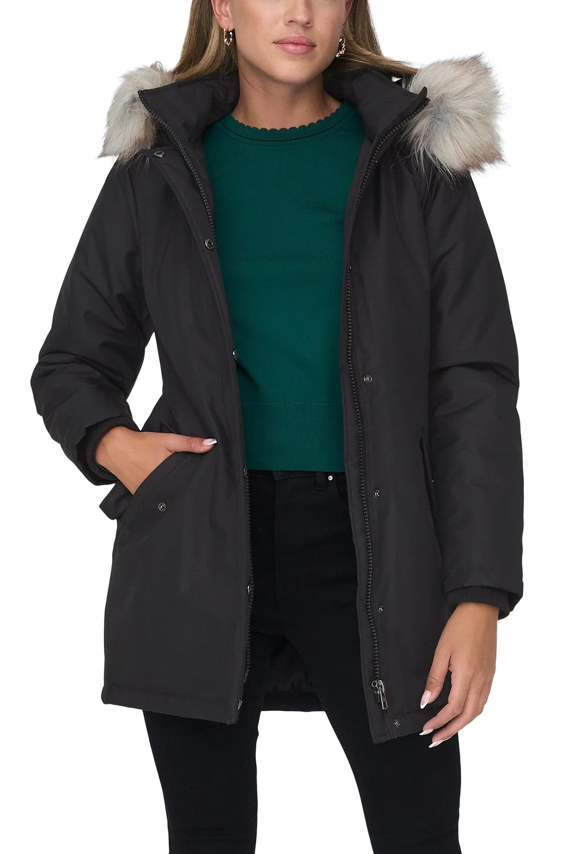 Only Giubbotto Donna Only 15300633 black Nero