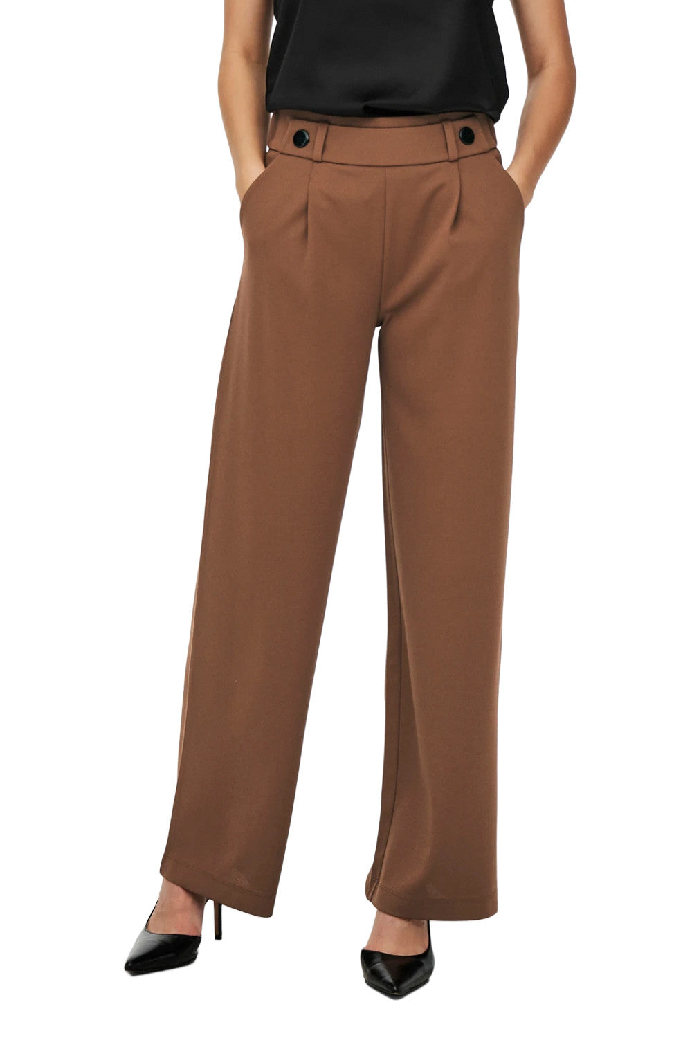 Jacqueline De Yong Pantaloni Donna Jacqueline De Yong 15208430 brown Marrone