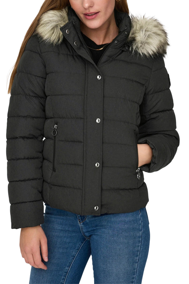 Only Giubbotto Donna Only 15304778 grey grey