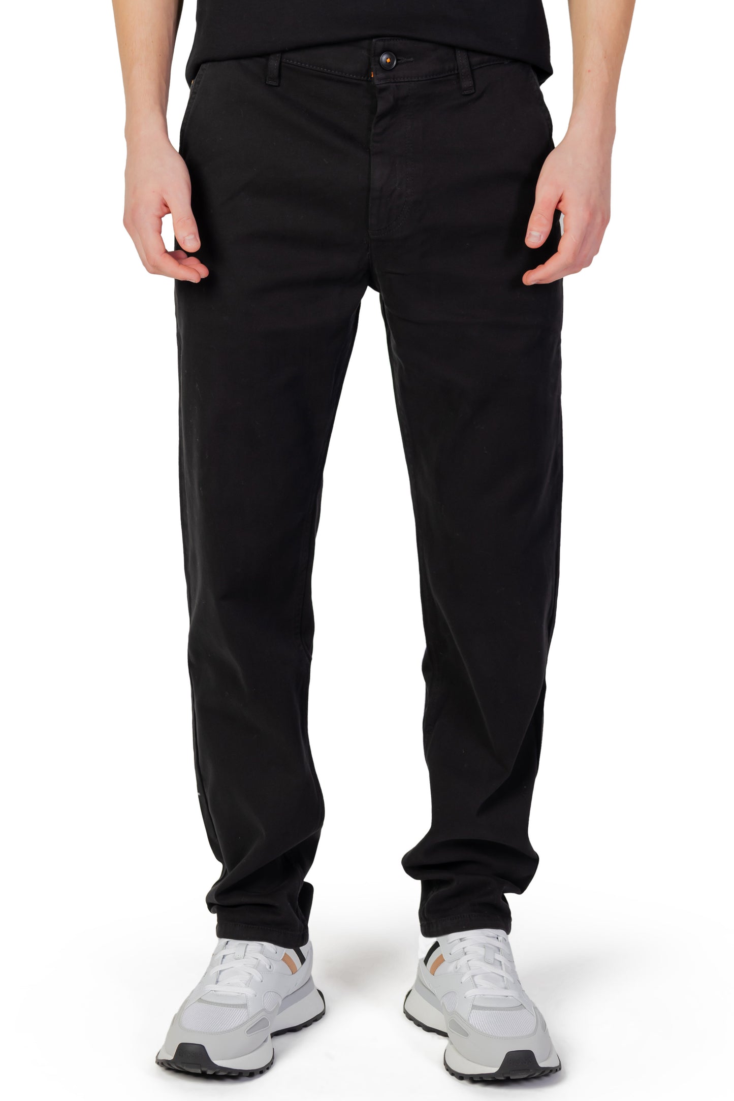 Boss Pantaloni Uomo Boss 50494336 black Nero