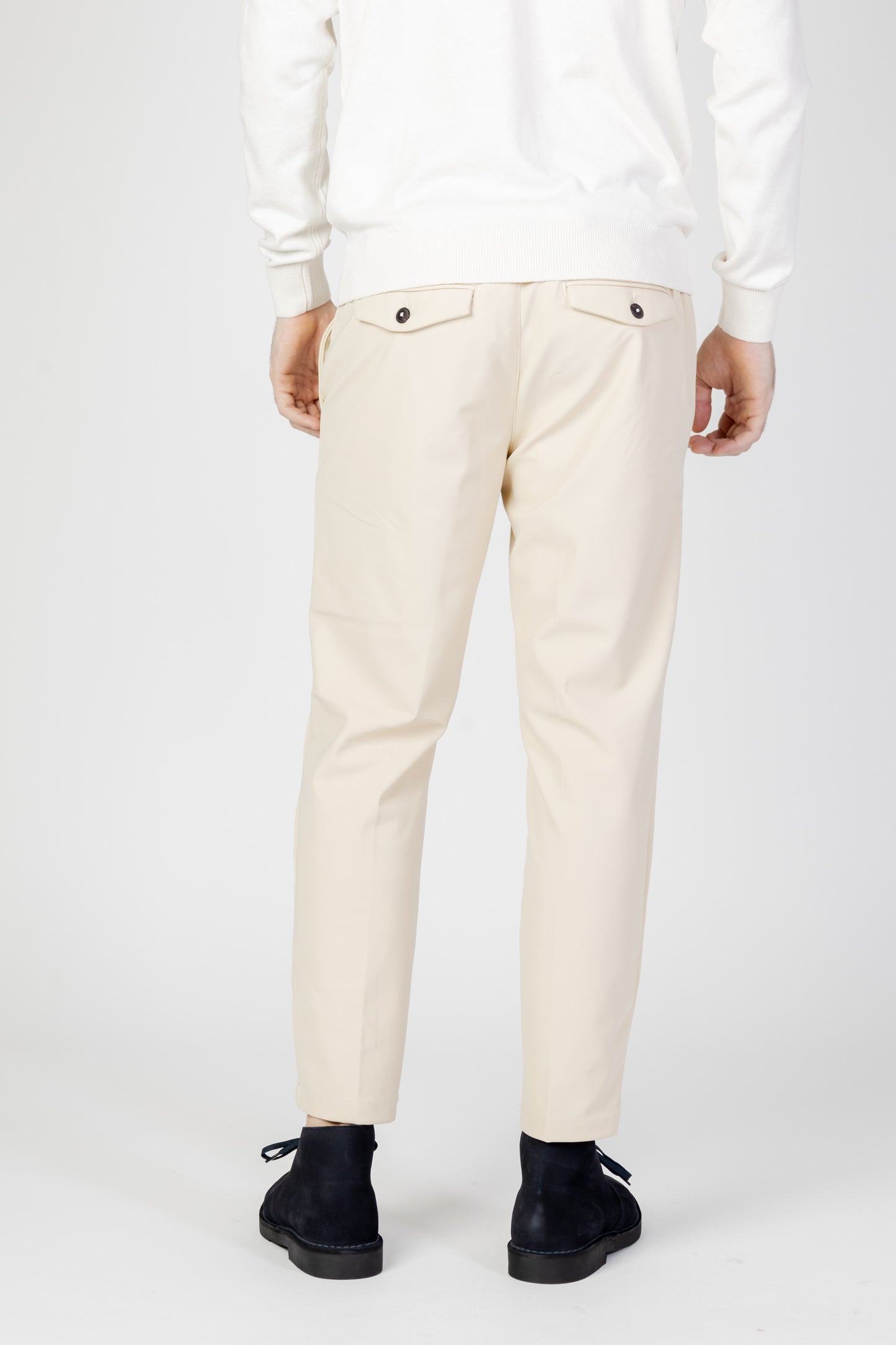 Borghese Pantaloni Uomo Borghese 3WPAQ1 HS DS203 2 beige Beige