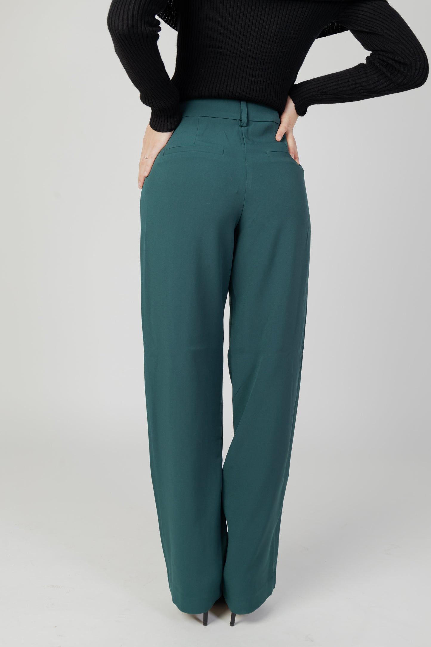 Vila Clothes Pantaloni Donna Vila Clothes 14091481 green Verde