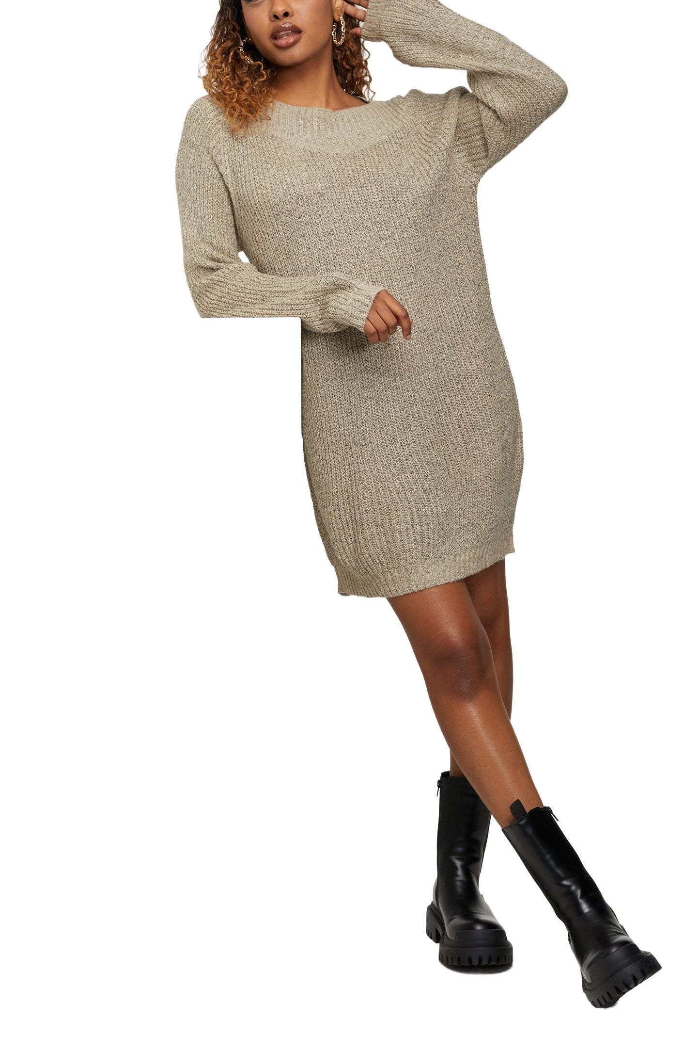 Jacqueline De Yong Abito Donna Jacqueline De Yong 15234103 beige