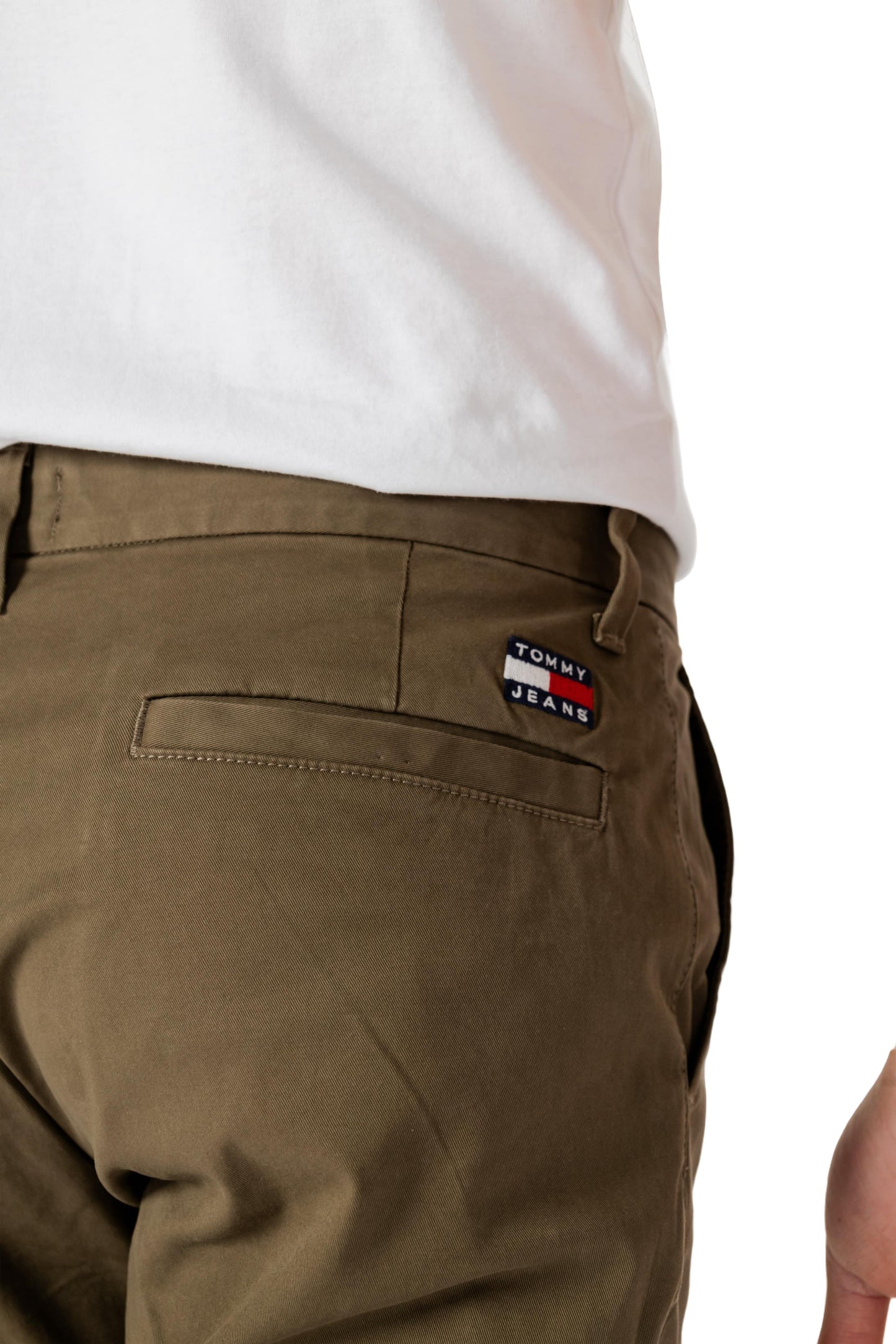 Tommy Hilfiger Jeans Pantaloni Uomo Tommy Hilfiger Jeans DM0DM19166 green Verde
