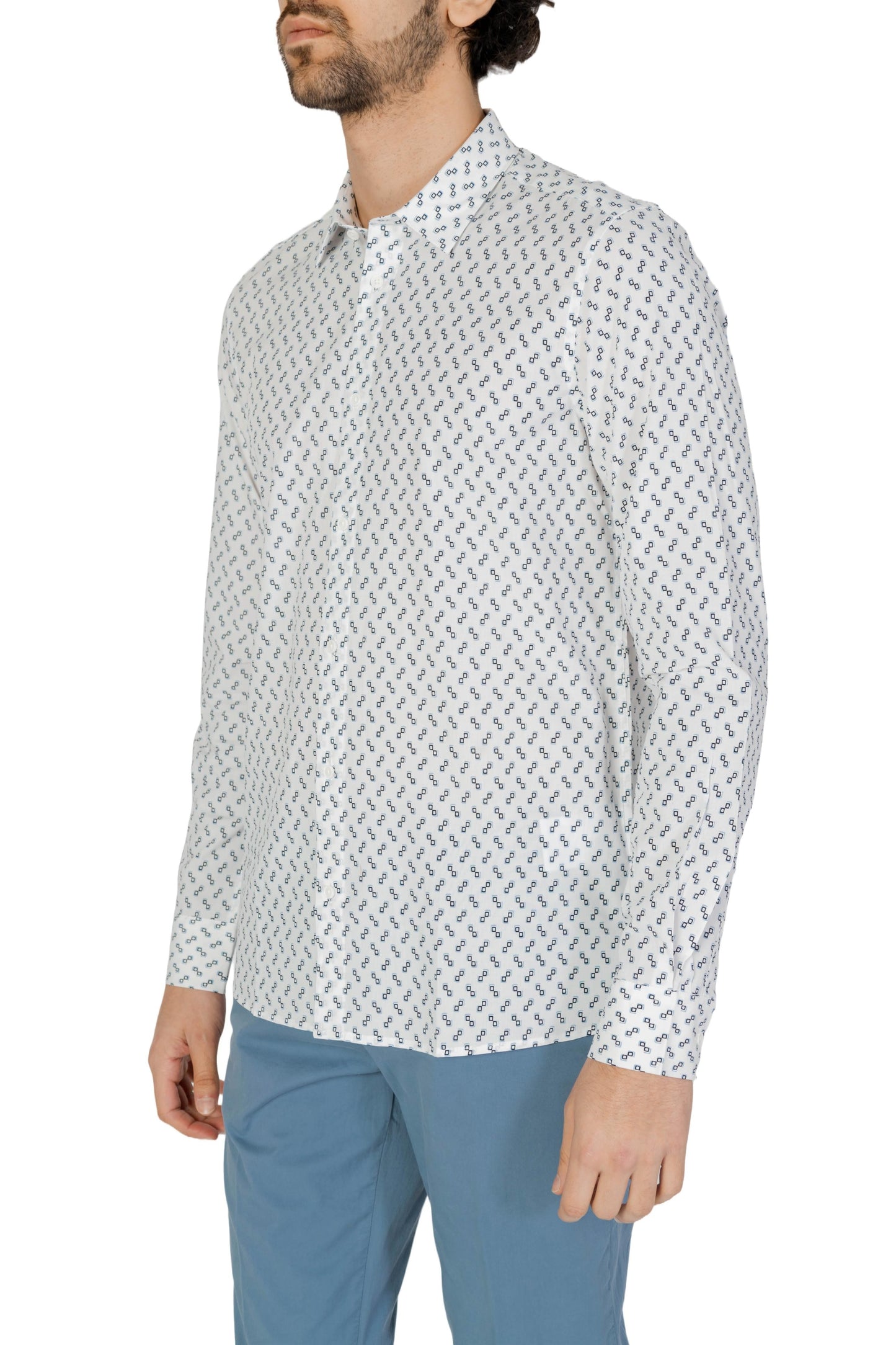 Antony Morato Camicia Uomo Antony Morato MMSL00614-FA430604 white Bianco